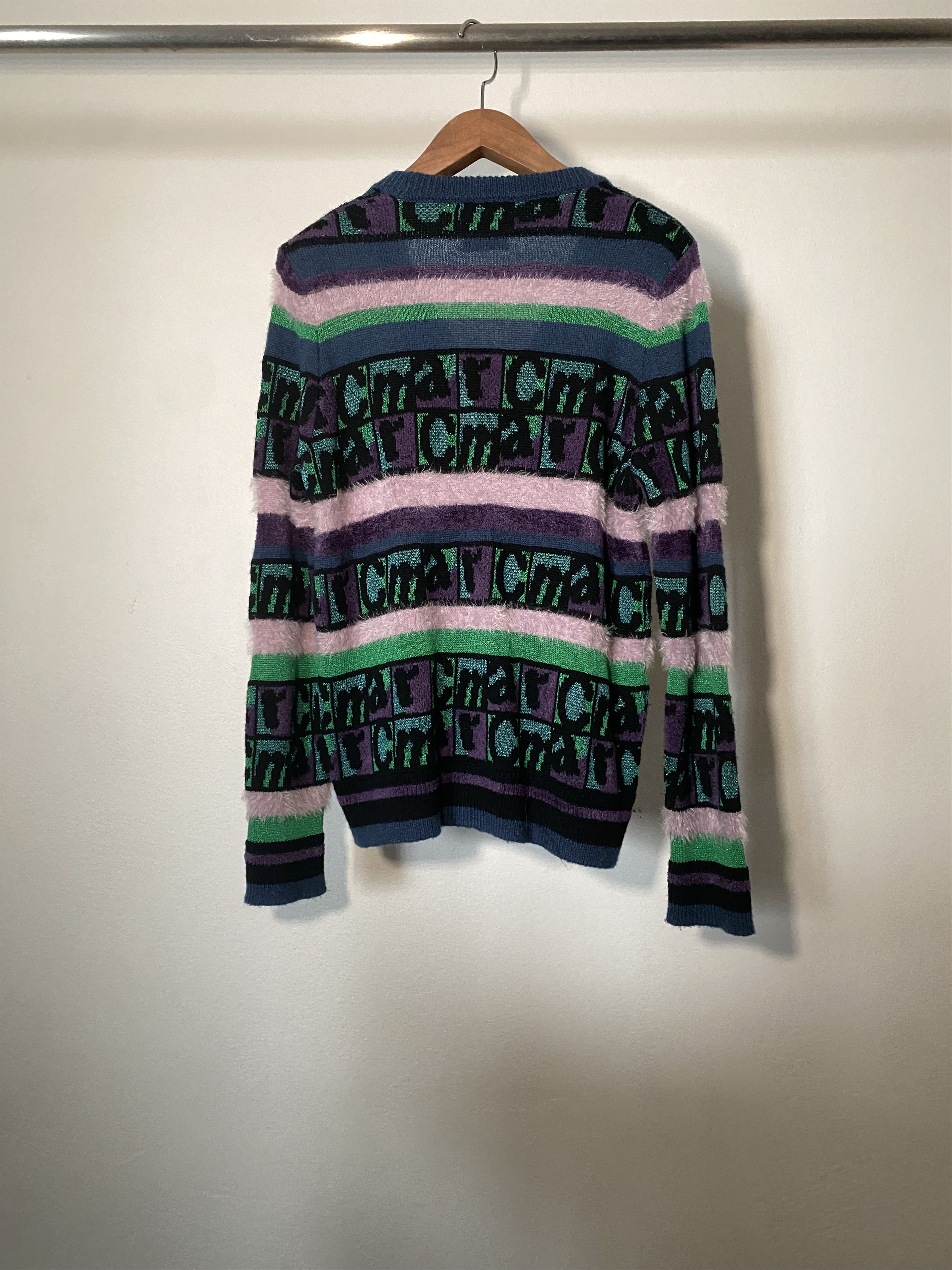 Rare Heavn by Marc Jacob’s Striped Colorful Sweater Cardigan, view 2