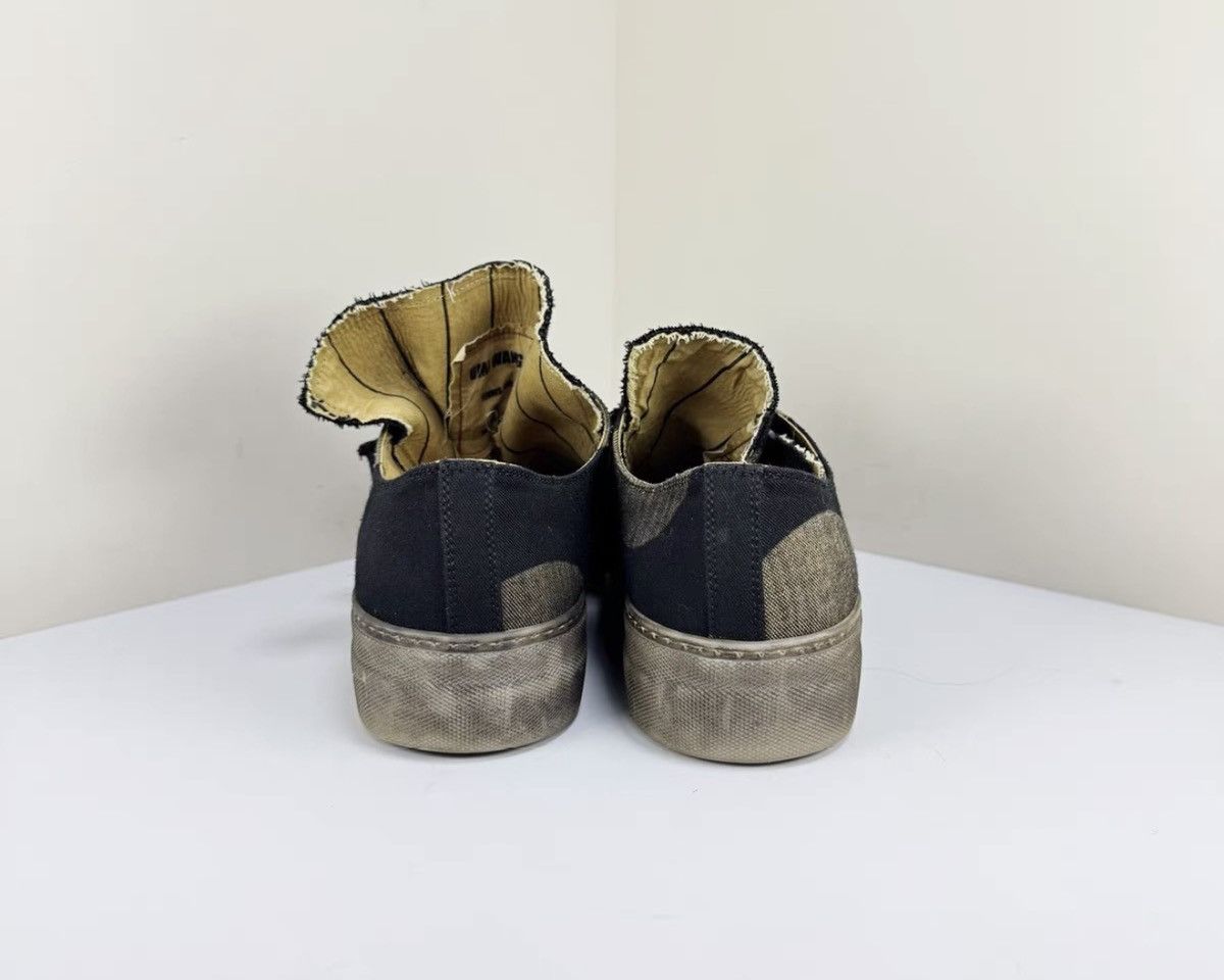 Uma Wang Uma Wang Black Polka Dot Distressed Canvas Shoes Size US 8 / EU 41 - 5 Thumbnail