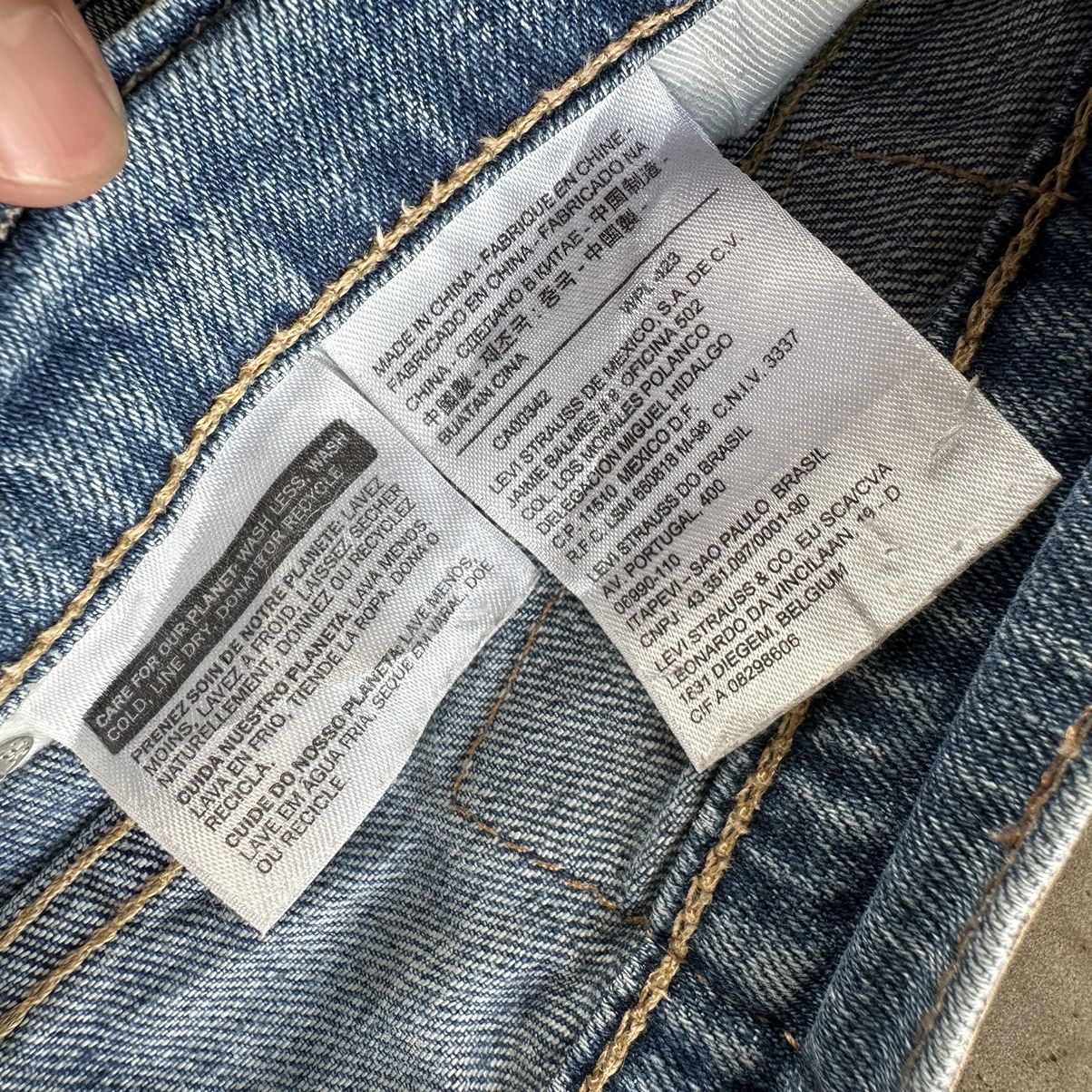Levi's Vintage Levi’s 513 Faded Jean Distressed Sick Denim Pant W34 Size US 34 / EU 50 - 8 Thumbnail