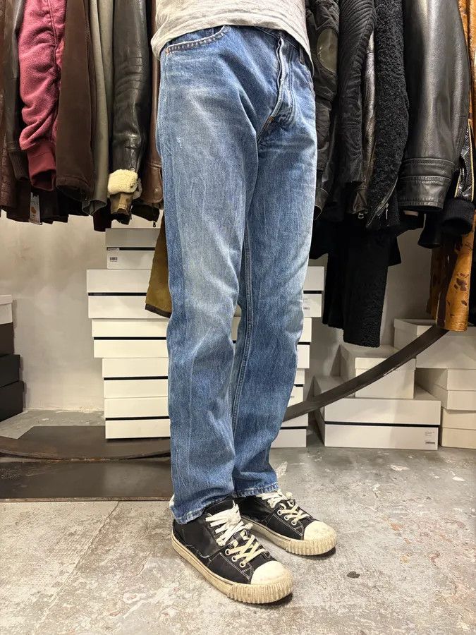 Balenciaga × Designer × Vintage SS2017 Balenciaga Blue Denim Jeans Size US 30 / EU 46 - 2 Thumbnail