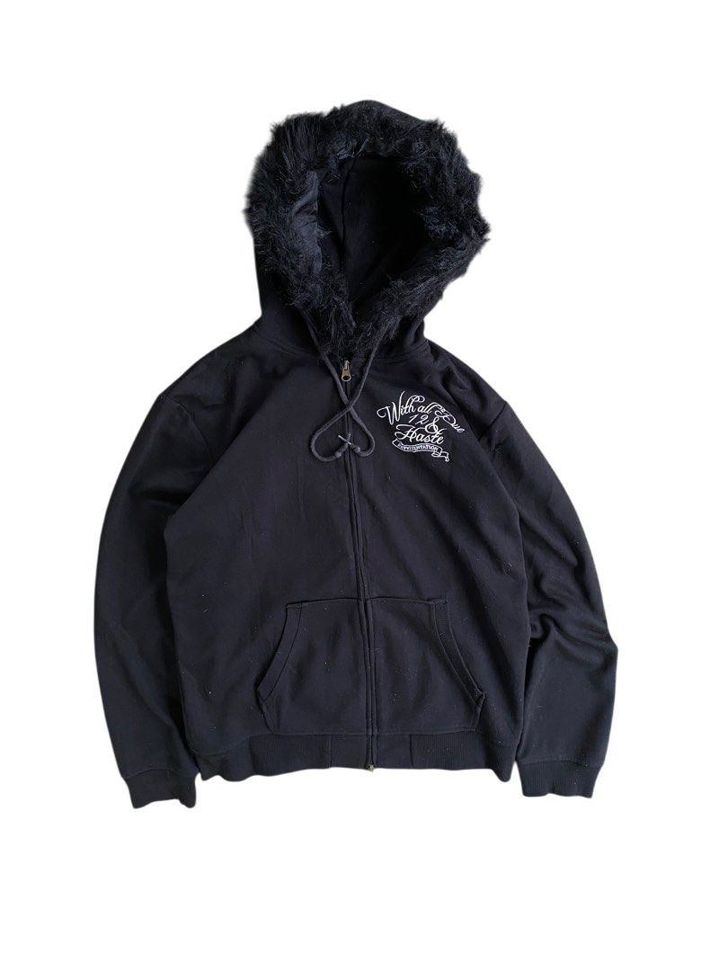 Japanese ziphoodie fur ifsixwasnine lgb style