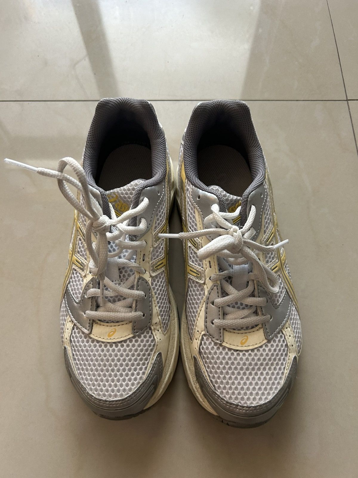 Asics Asics 1130 white/faded yellow Size US 6 / EU 39 - 3 Thumbnail