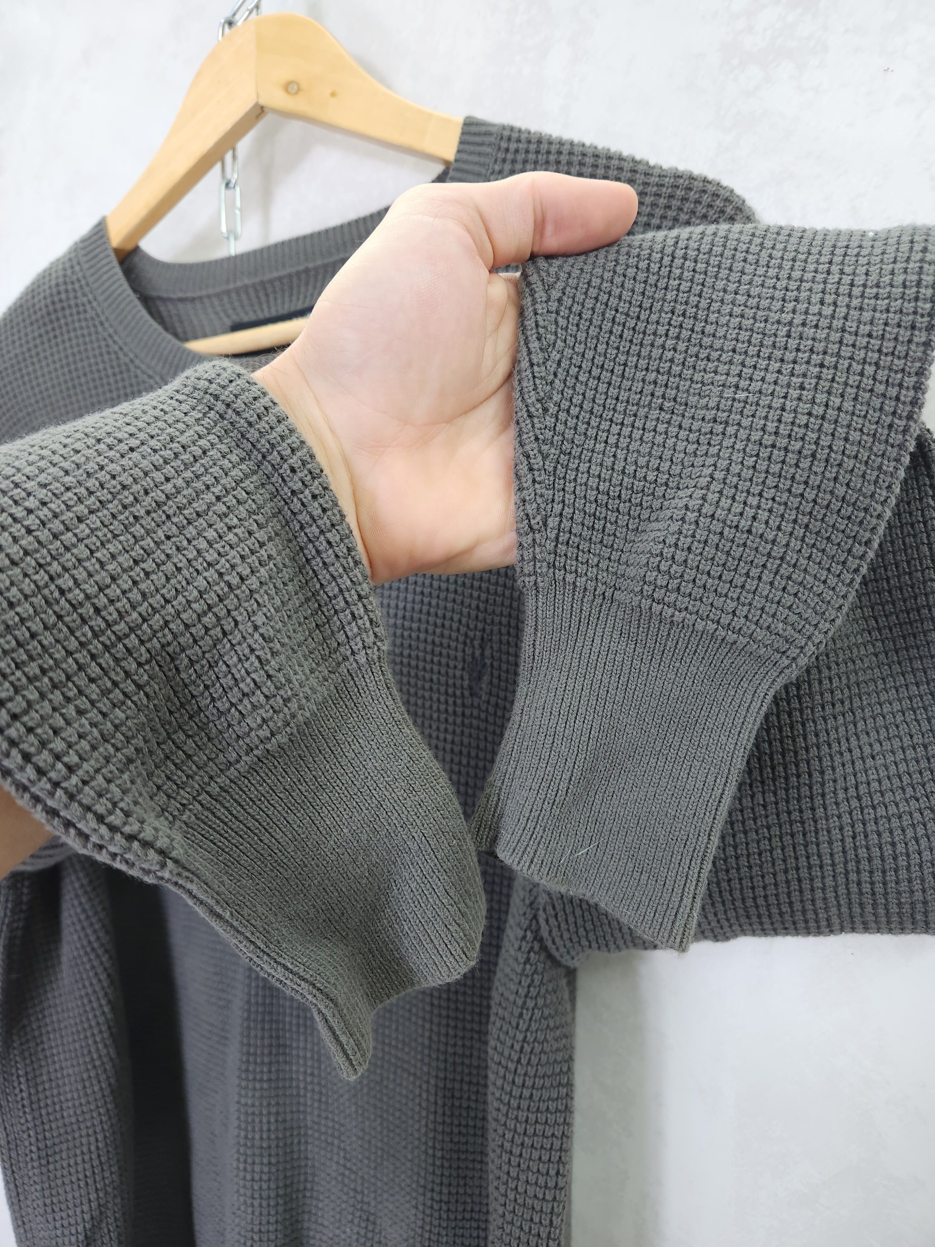 Allsaints Allsaints triac crew knit gray sweater size M Size US M / EU 48-50 / 2 - 6 Thumbnail