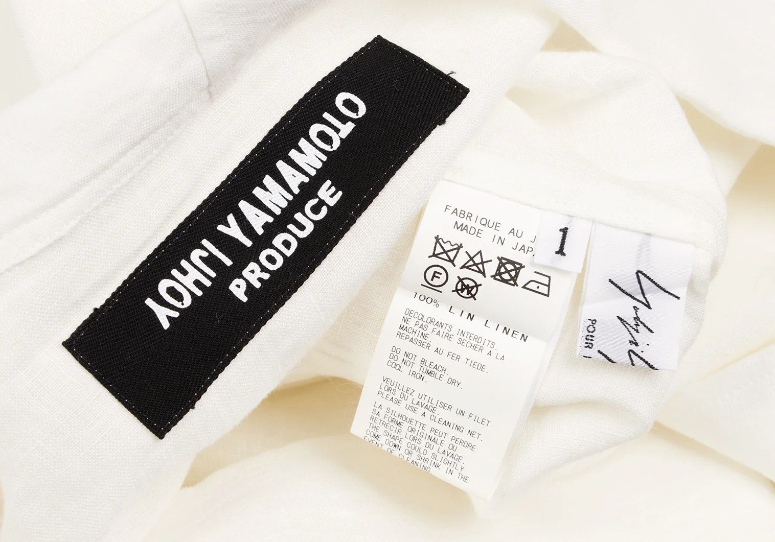 Yohji Yamamoto Yohji Yamamoto Linen Front-Panel Long Jacket Size US S / EU 44-46 / 1 - 18 Thumbnail