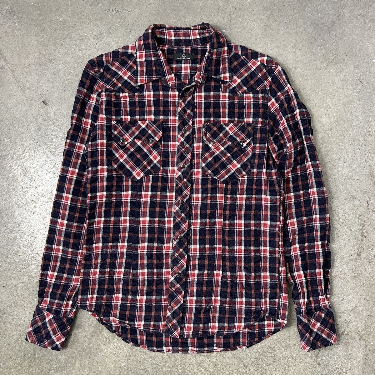 Hysteric Glamour × Japanese Brand × Vintage 291295=Homme Western Pearl Flannel Size US M / EU 48-50 / 2 - 9 Thumbnail