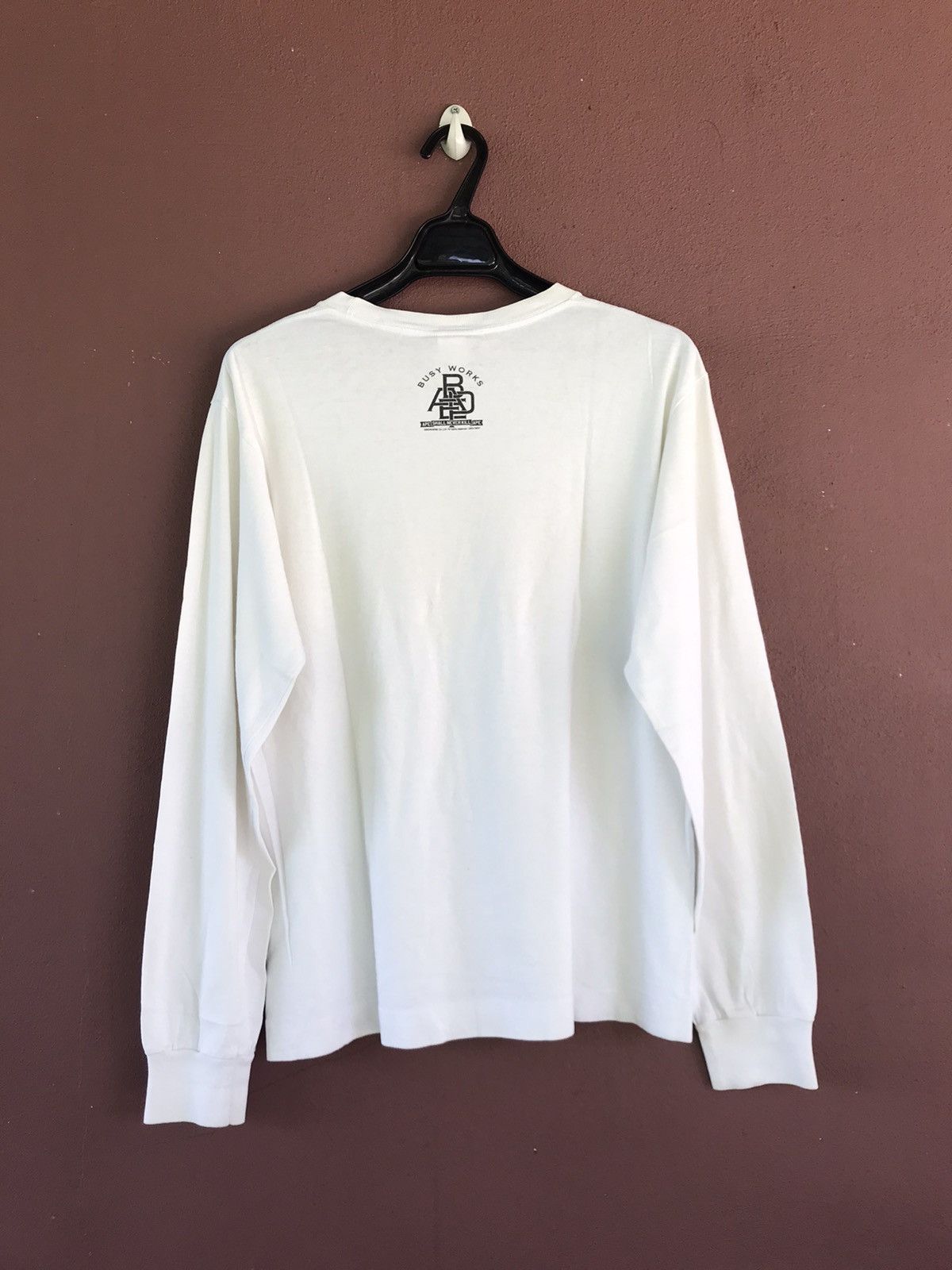 Bape 2008 OG Baby Milo BAPE Fruit Logo L/S Spellout Size US M / EU 48-50 / 2 - 2 Thumbnail