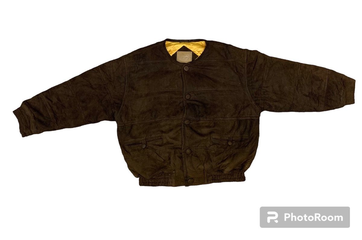 🔥ICONIC🔥90s HAI SPORTING GEAR SUEDE LEATHER JACKET