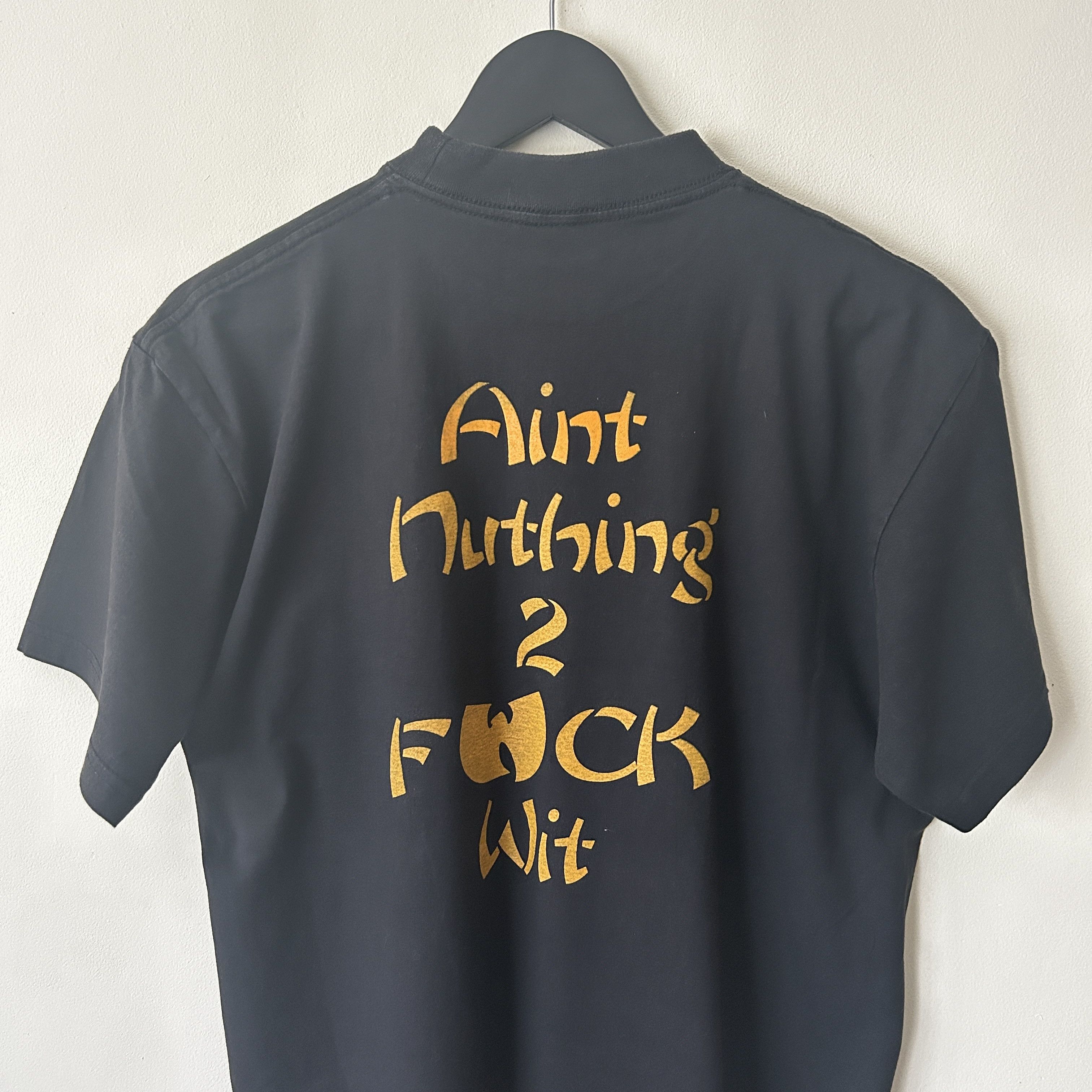 Wu-Tang Clan Vintage Wu-Tang Ain't Nuthing 90's Rap Band T-shirt Size US L / EU 52-54 / 3 - 4 Thumbnail