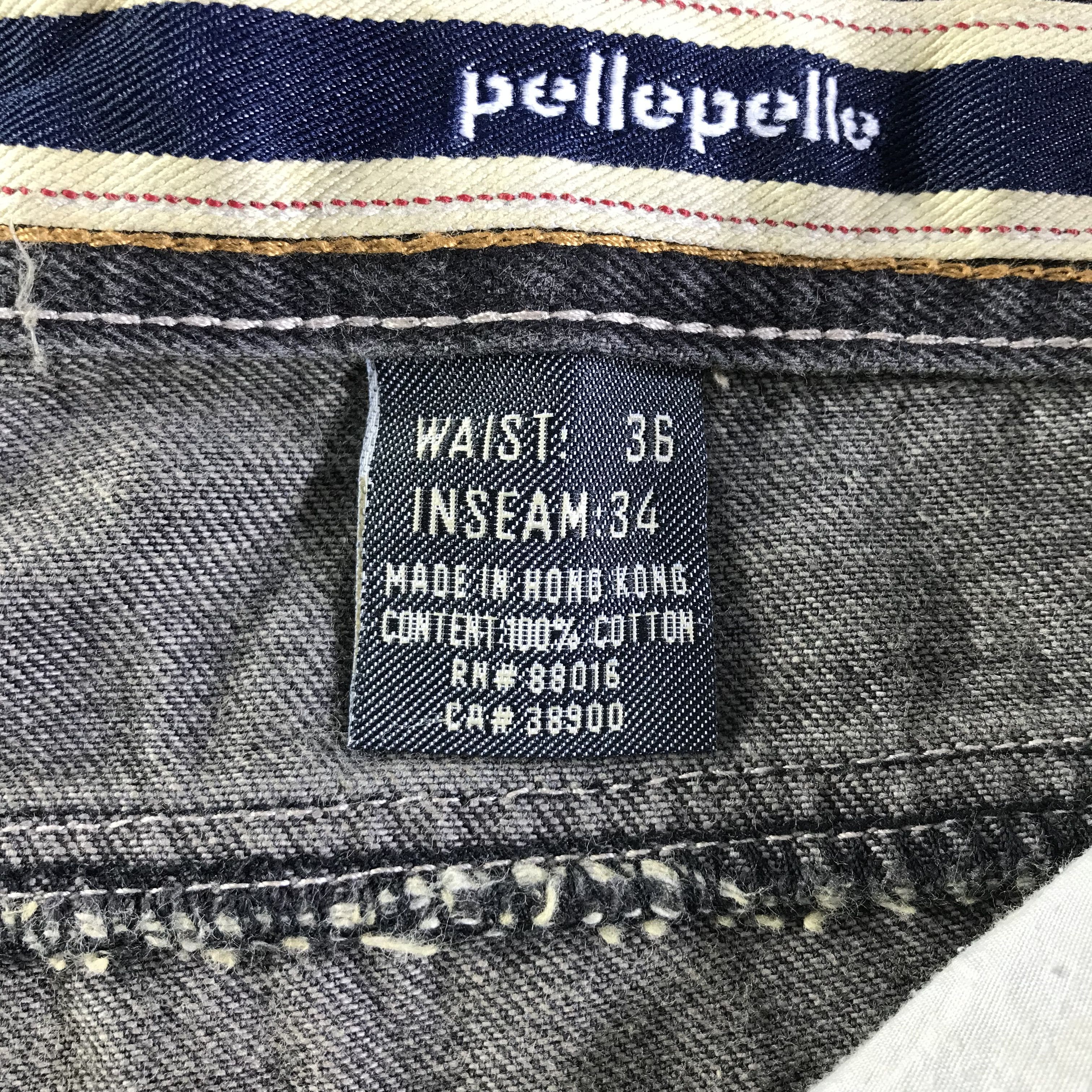 Pelle Pelle Pelle Pelle Bagy Jeans Faded Black Denim KJ3193 Size US 36 / EU 52 - 13 Thumbnail