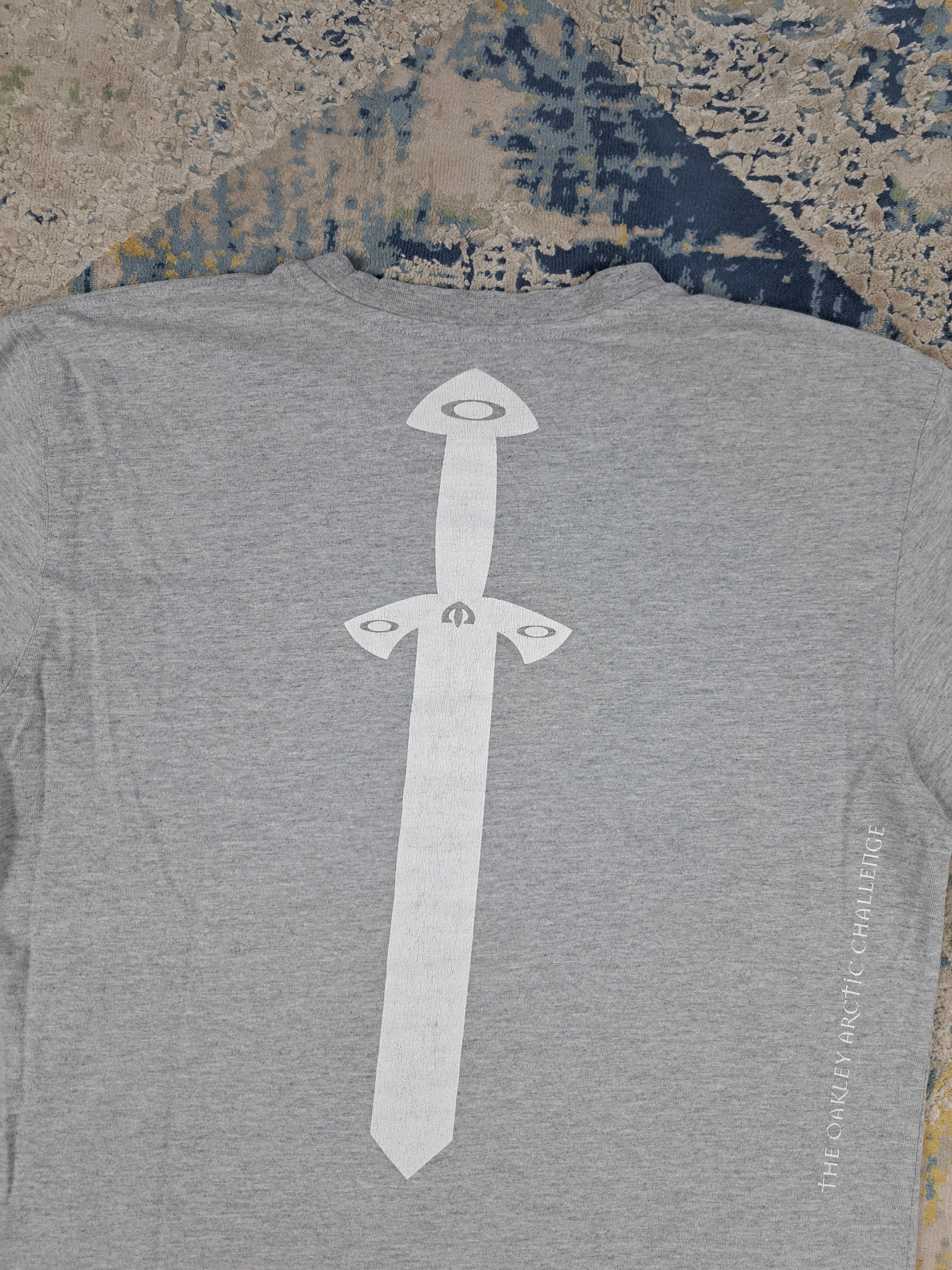 Oakley Very Rare Oakley Arctic Challenge Sword Tee Archive y2k Size US M / EU 48-50 / 2 - 7 Thumbnail