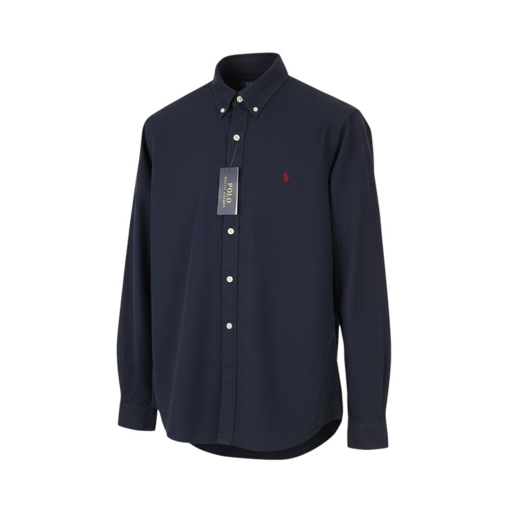 Ralph Lauren CORE REPLEN M Blue Button-Down Slim Fit Shirt 86992 Size US M / EU 48-50 / 2 - 1 Thumbnail