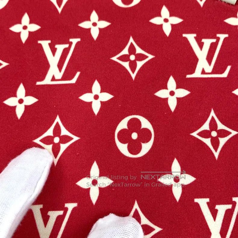 Louis Vuitton Louis Vuitton 23 red logo presbyopic full print cotton rou Size US M / EU 48-50 / 2 - 8 Thumbnail