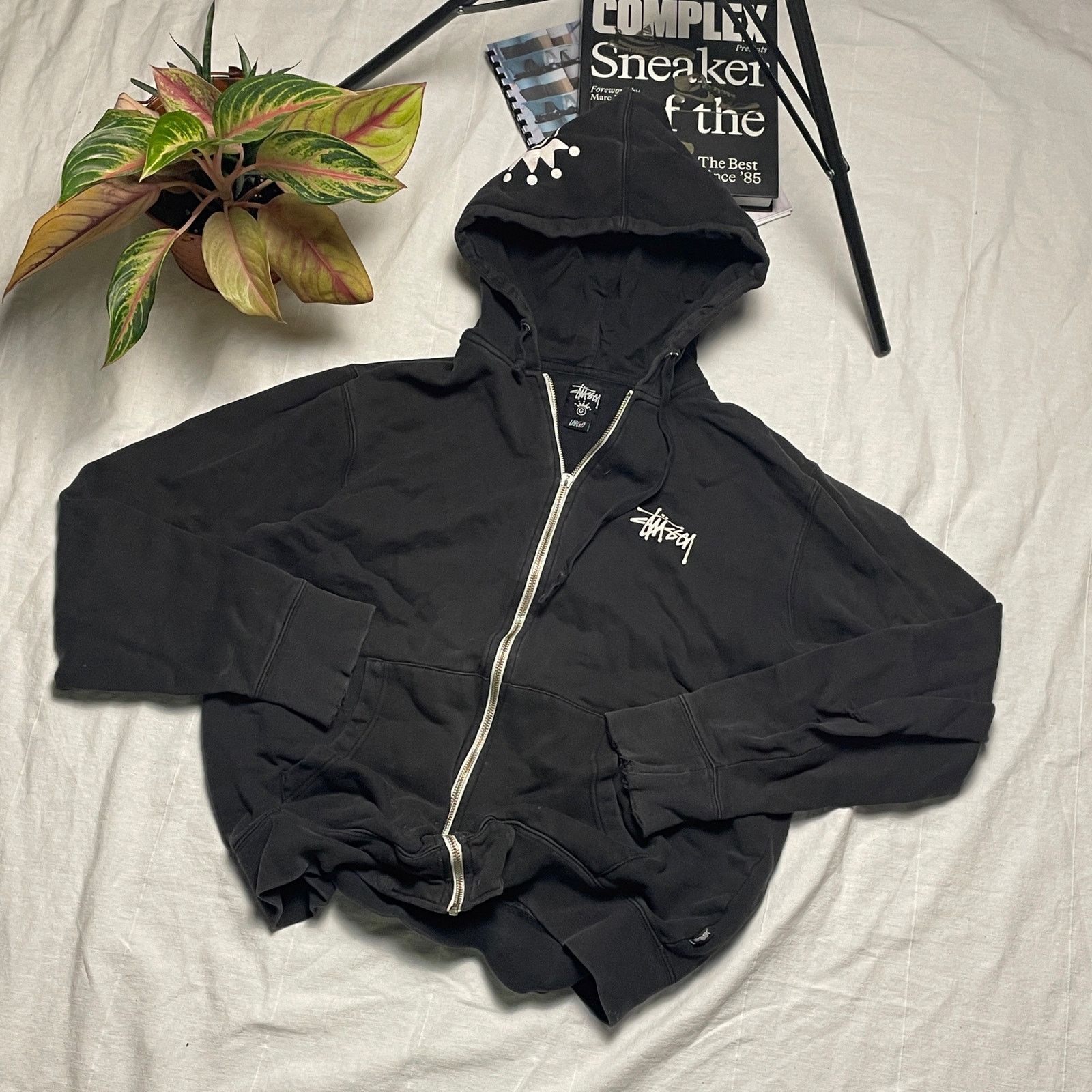 Stussy Stussy Bandana Zip-up Hoodie | Grailed