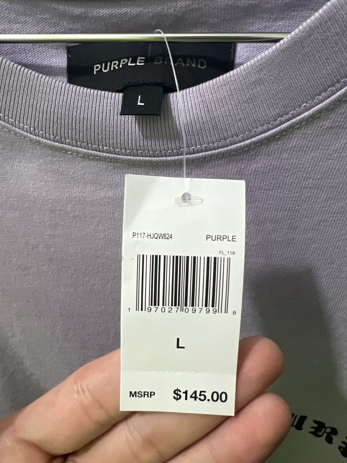 Purple Brand Purple brand purple t shirt Size US L / EU 52-54 / 3 - 2 Thumbnail
