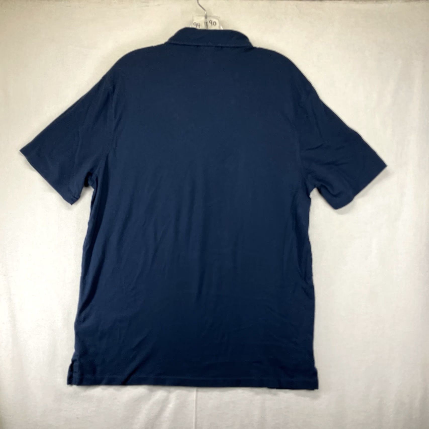 Polo Ralph Lauren Polo Ralph Lauren Shirt Men Medium Blue 100% Cotton Classic Fit Short Sleeve Logo Embroidered Button Collared Size US M / EU 48-50 / 2 - 2 Thumbnail