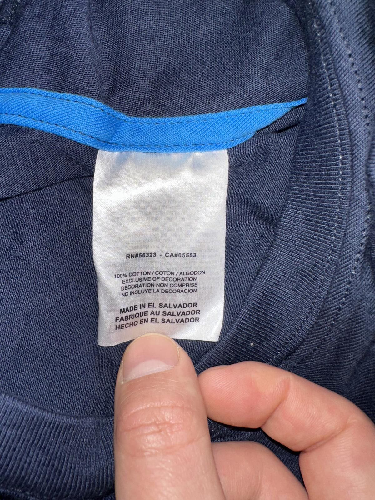 Nike Rare Vintage Nike Men’s Blue Earth Basketball Sphere T-Shirt Size US M / EU 48-50 / 2 - 6 Thumbnail