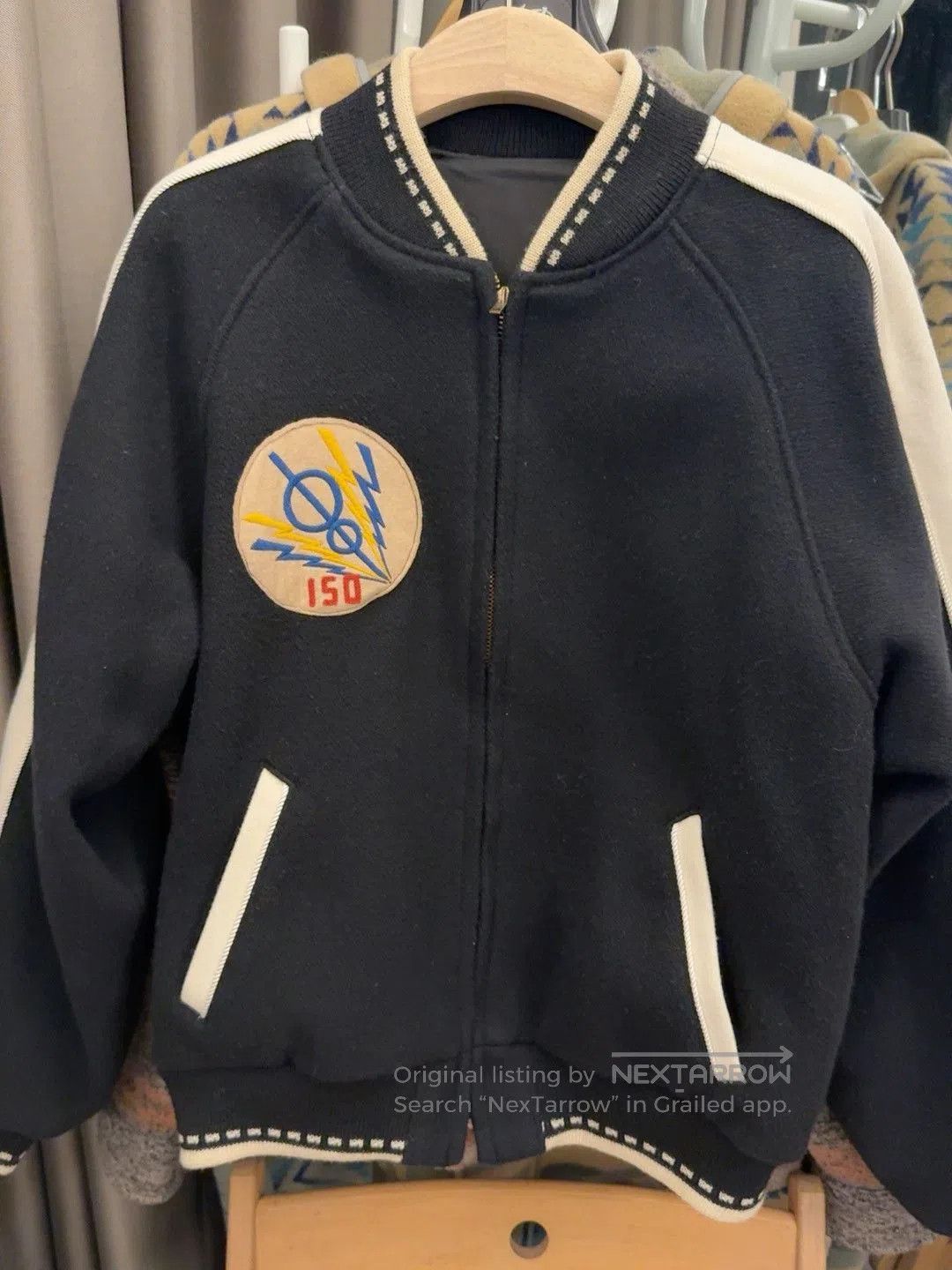 Freewheelers Freewheelers Reversible Wool Jacket 2024. Size US XS / EU 42 / 0 - 1 Thumbnail