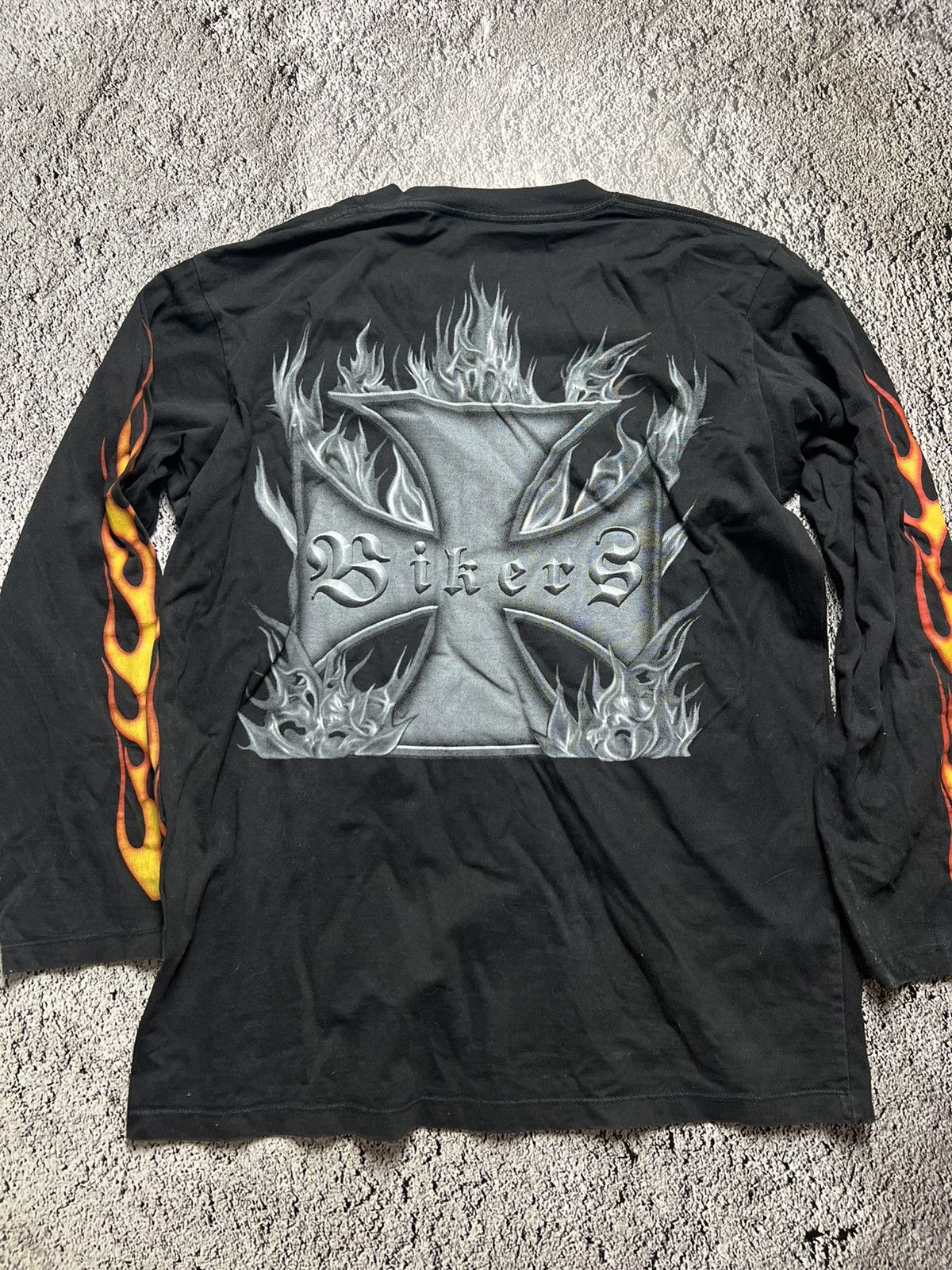 West Coast Choppers West coast choppers bikers flames vintage longsleeve Size US M / EU 48-50 / 2 - 8 Thumbnail