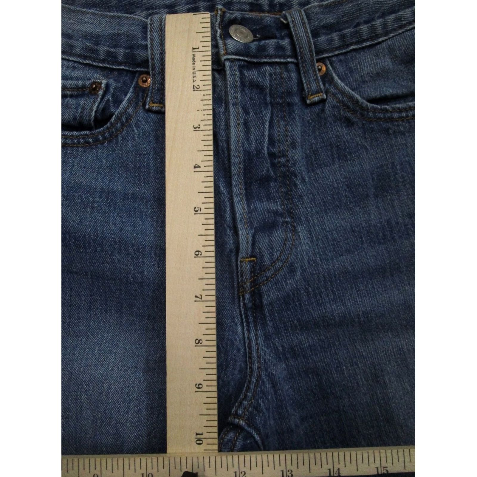 Levi's Levi's 560 Jeans Women 27 Blue High Rise Loose Fit Denim Straight Pants Light Wash 5-Pocket Womens Jeans Size 27" / US 4 / IT 40 - 6 Thumbnail