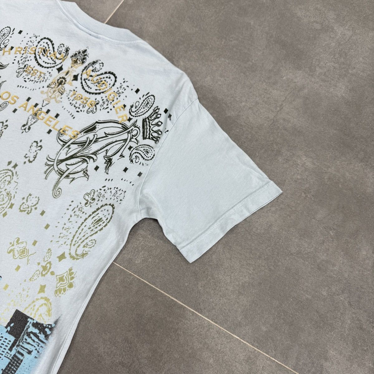 Ed Hardy Christian Audigier Los Angeles Tattoo Y2K Hip Hop T-Shirt Size US S / EU 44-46 / 1 - 16 Thumbnail
