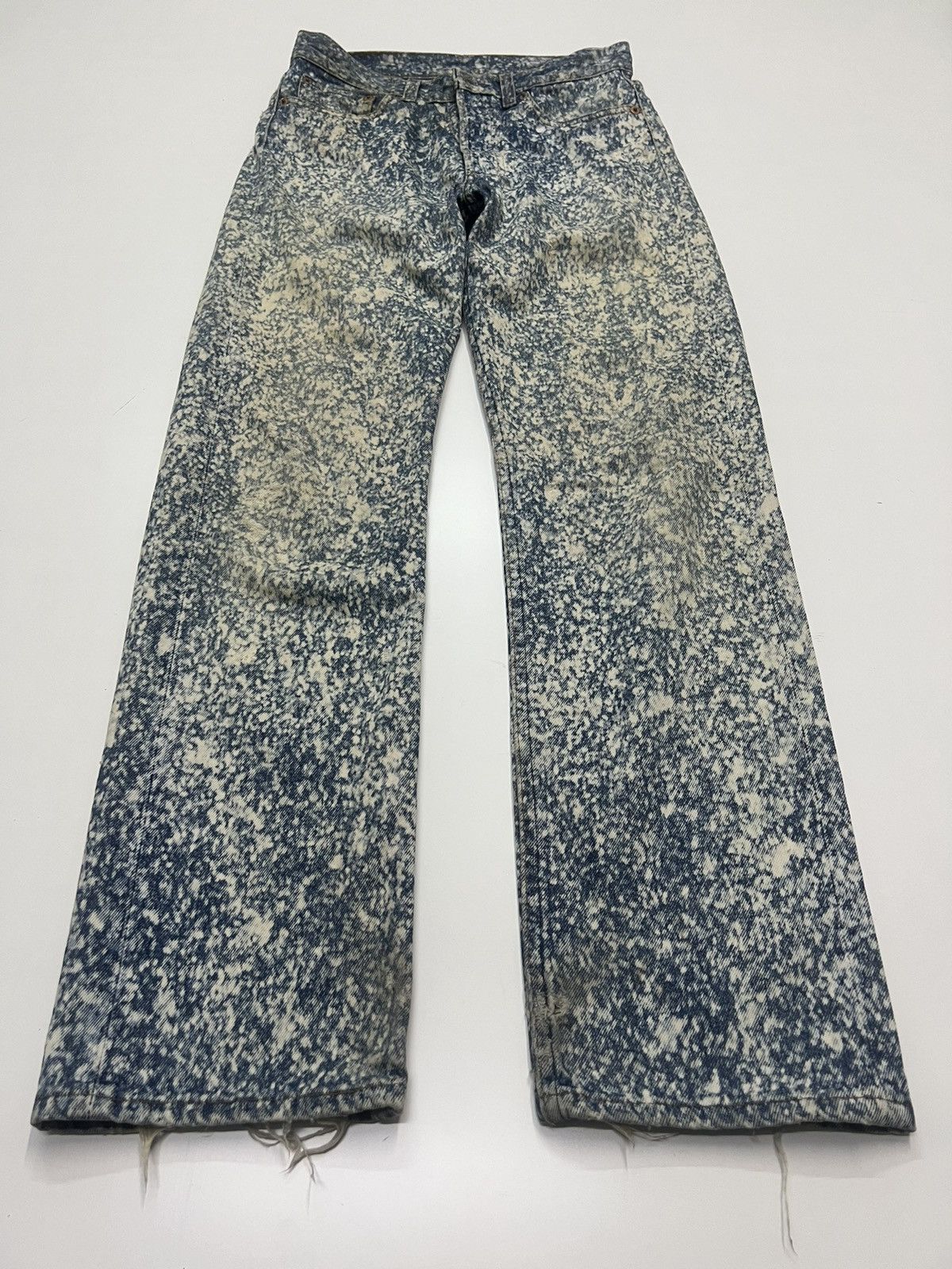 Levi's Vintage 80s Levi's Acid Wash Denim Jeans Size 30 Size US 30 / EU 46 - 4 Thumbnail