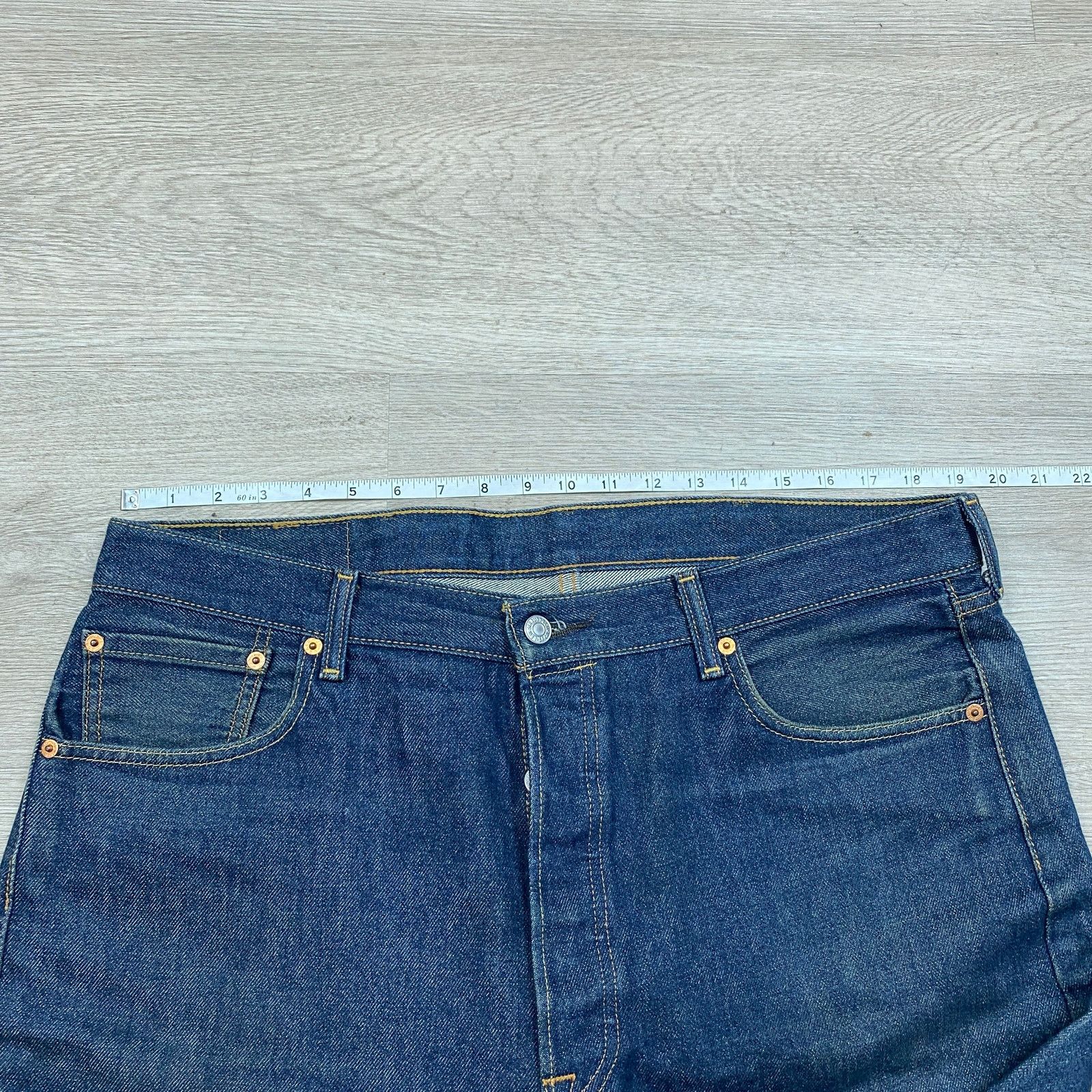 Levi's Levi's 501 Straight Leg Jeans Men's 38x28 Size US 38 / EU 54 - 5 Thumbnail