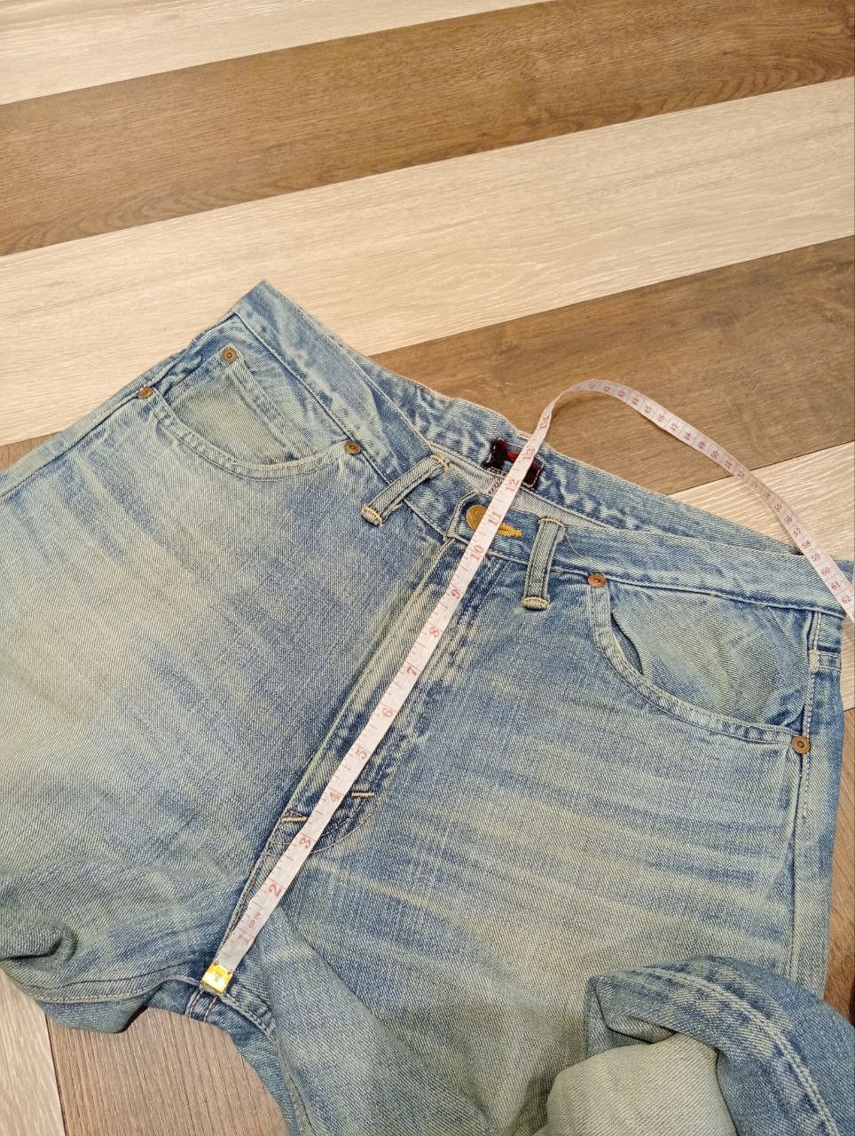 Lee RARE VINTAGE LEE RIDER ZIPPER GRIPPER SELVEDGE JEANS Size US 33 - 16 Thumbnail