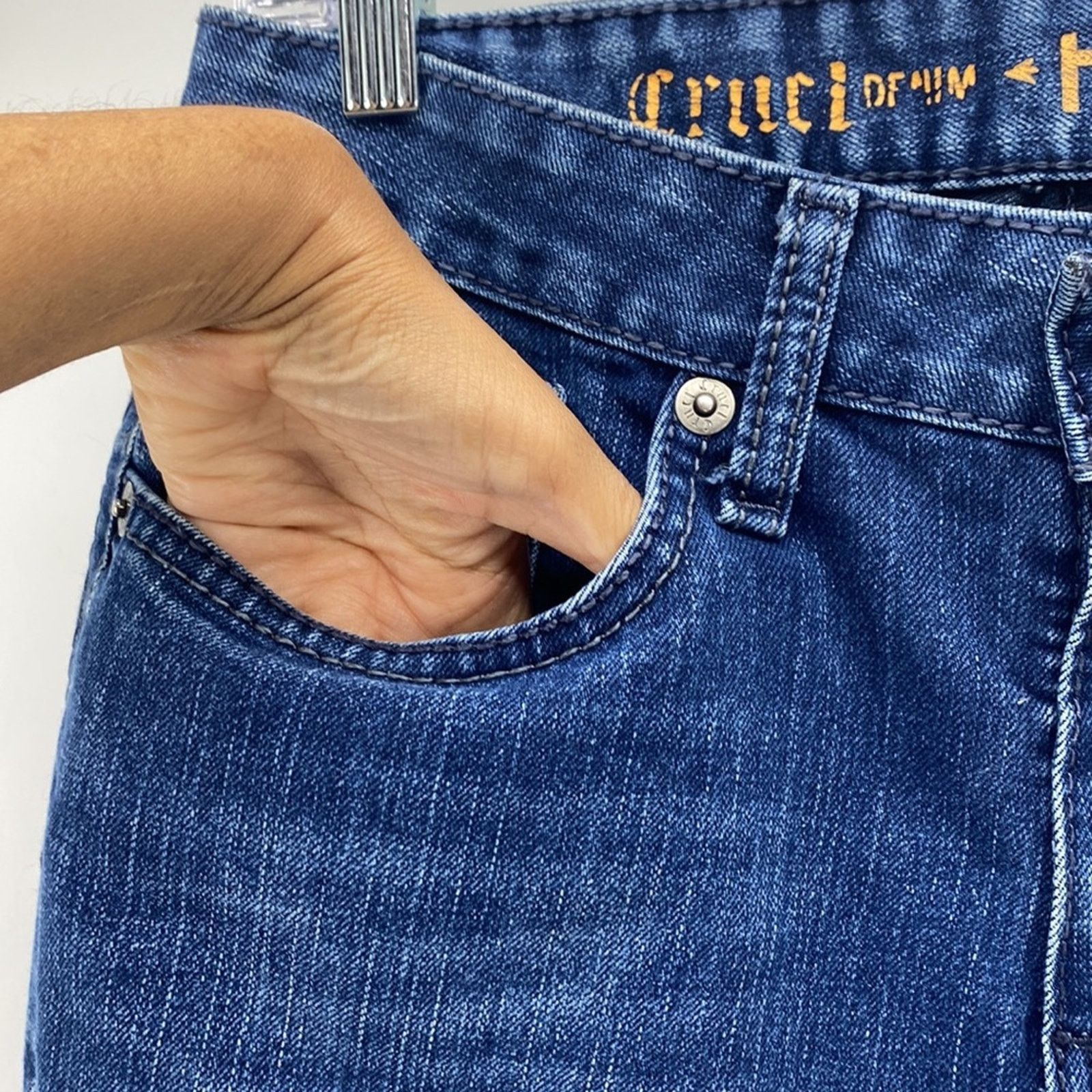 Other Cruel Hannah mid rise bootcut jeans long size 5/ 26 western Size 26" / US 2 / IT 38 - 5 Thumbnail