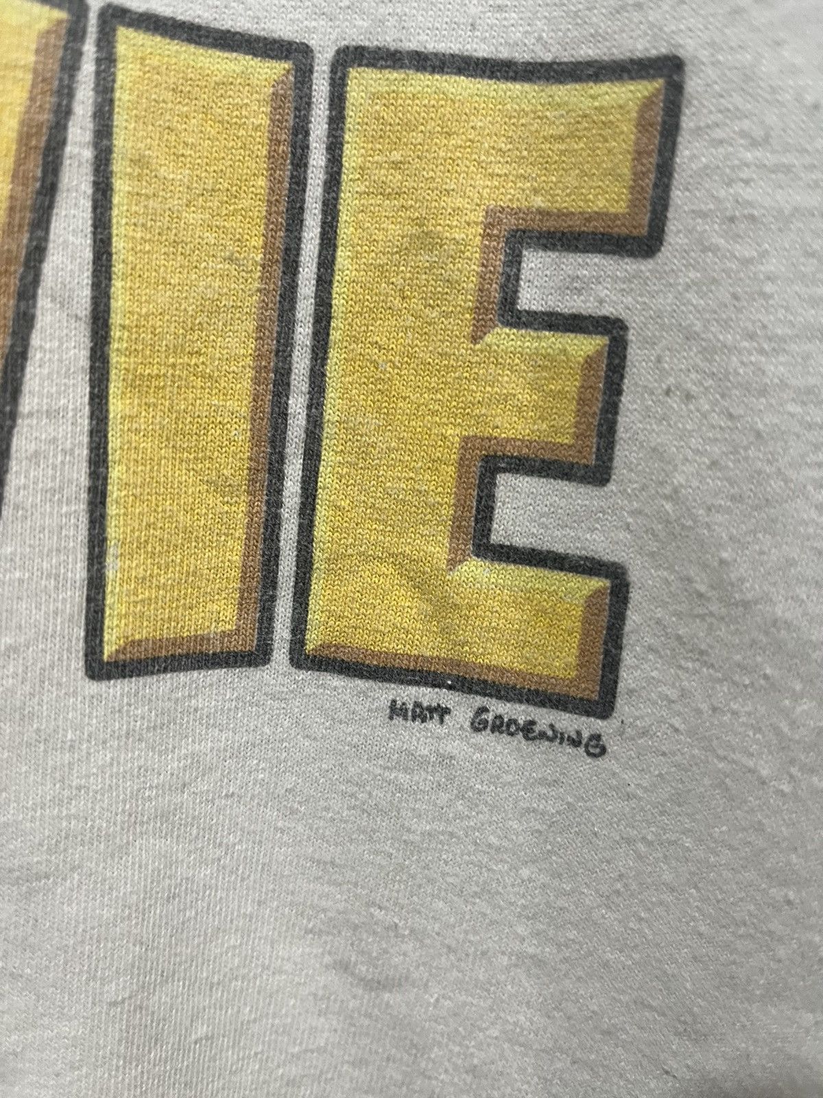 The Simpsons The Simpsons Movie Matt Groening Promo Tee Size US L / EU 52-54 / 3 - 3 Thumbnail
