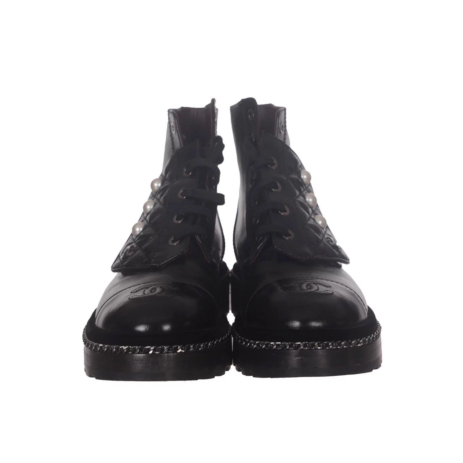 Chanel Chanel Boots EU 37.5 Size US 7 / IT 37 - 2 Thumbnail
