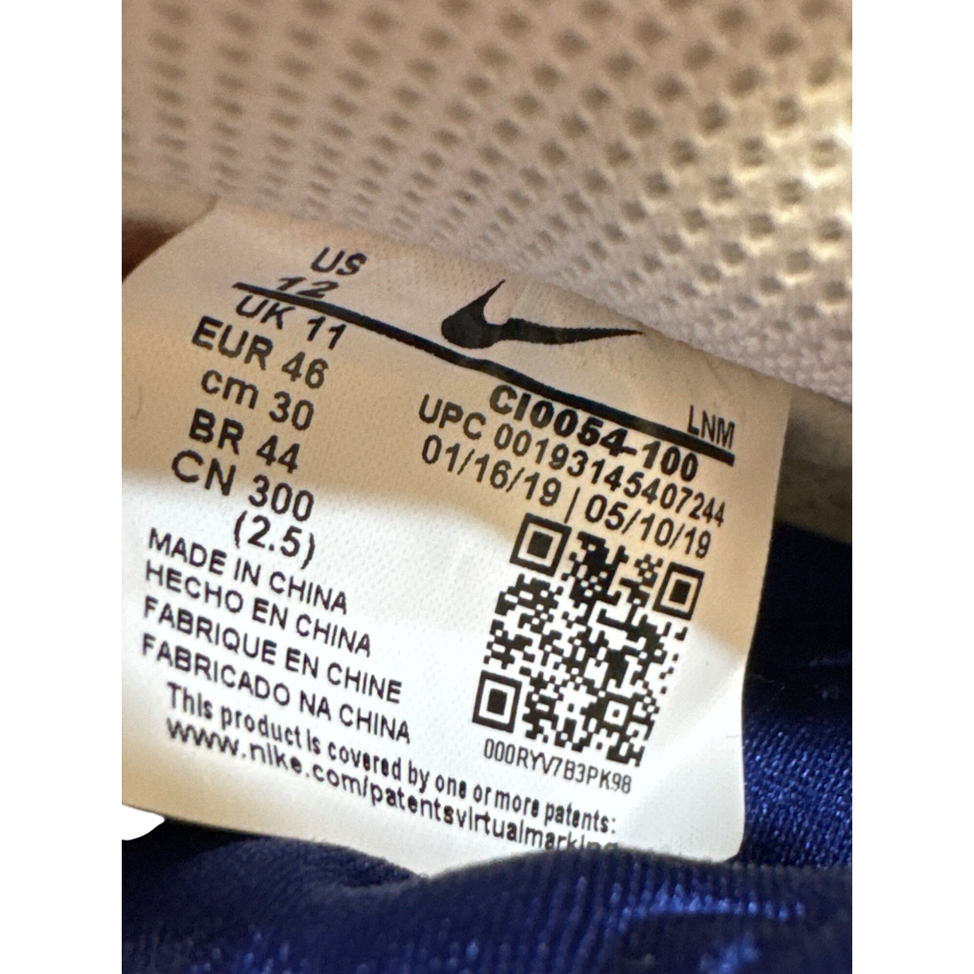 Nike Nike Air Force 1 Type Summit CI0054-100 Mens white sneakers Size US 12 / EU 45 - 11 Thumbnail