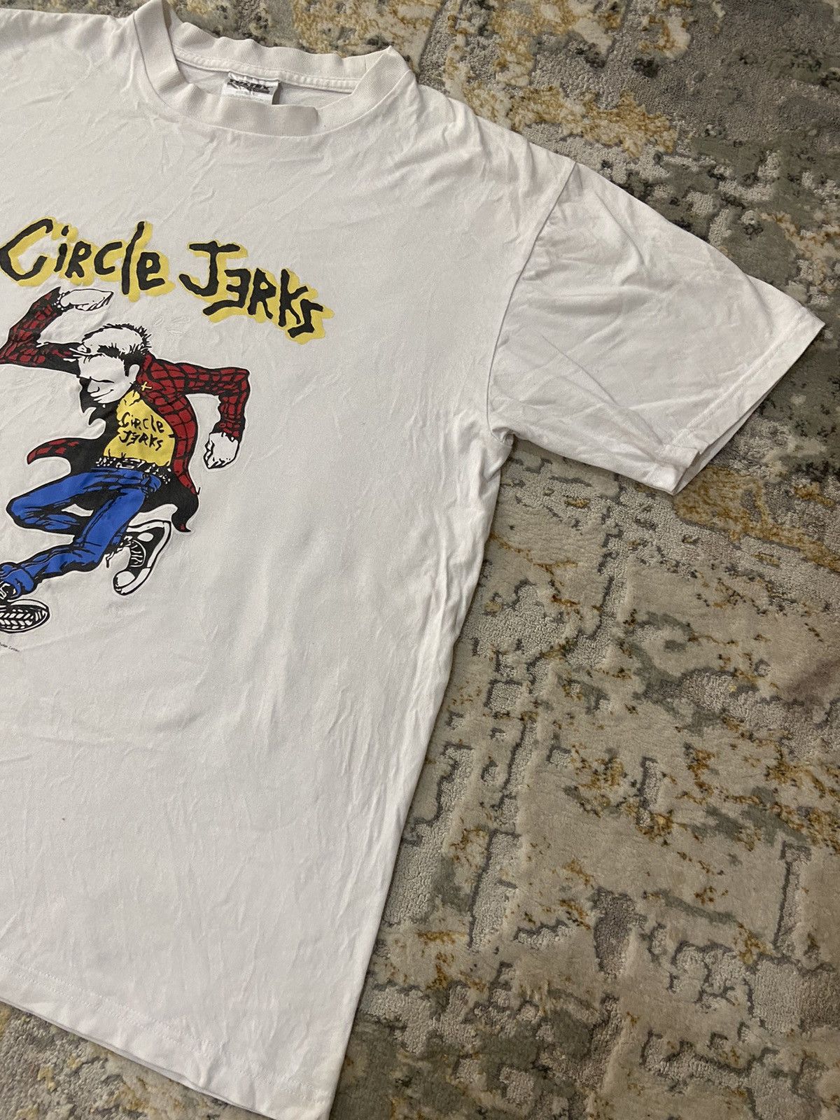 Band Tees × Vintage VINTAGE CIRCLE JERKS PUNK BAND TEE Size US L / EU 52-54 / 3 - 3 Thumbnail