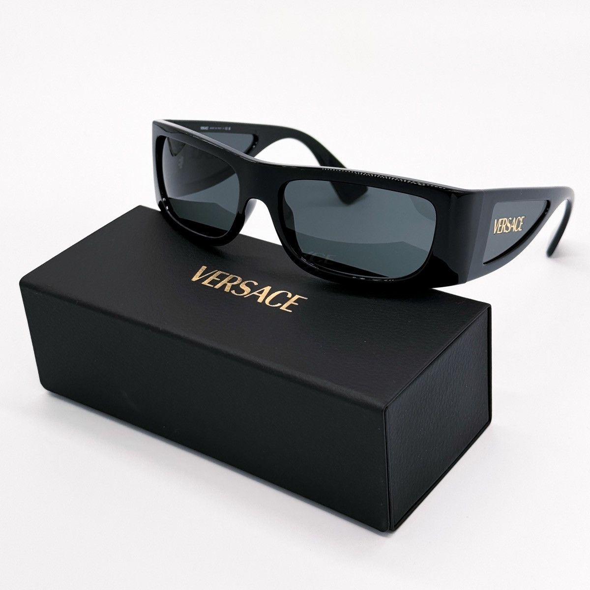 Versace NEW VERSACE VE4482 GB1/87 BLACK MOD 4482 SUNGLASSES Size ONE SIZE - 2 Thumbnail