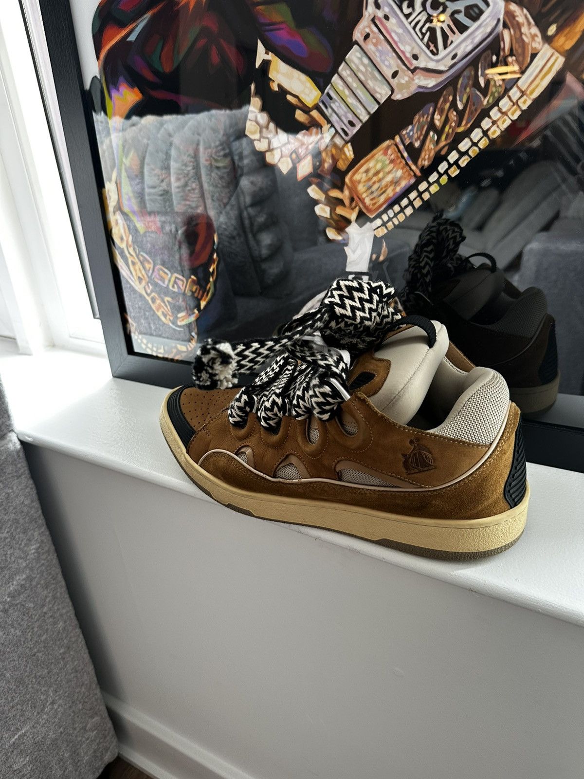 Lanvin Lanvin Curb Sneakers Size US 12 / EU 45 - 4 Thumbnail