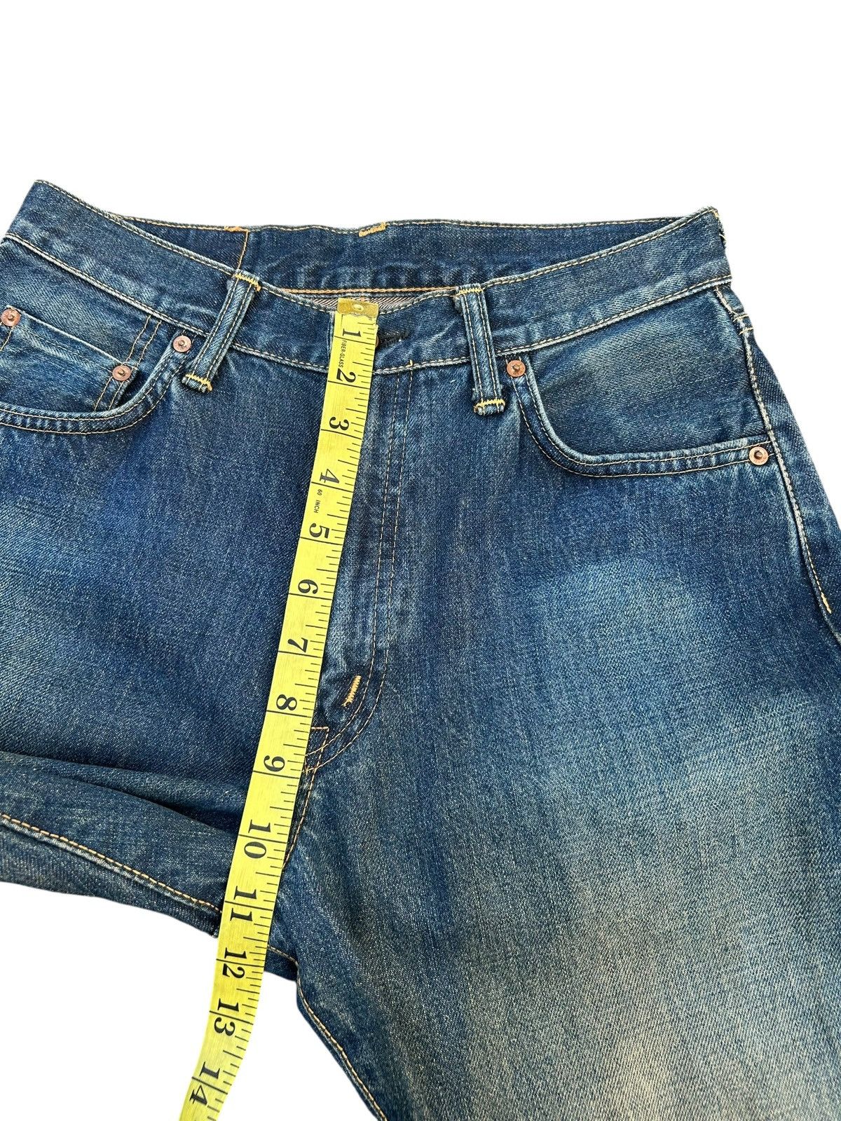 Kapital VINTAGE EDWIN 505XX SELVEDGE RUSTY DENIM JEANS Size US 28 / EU 44 - 10 Thumbnail