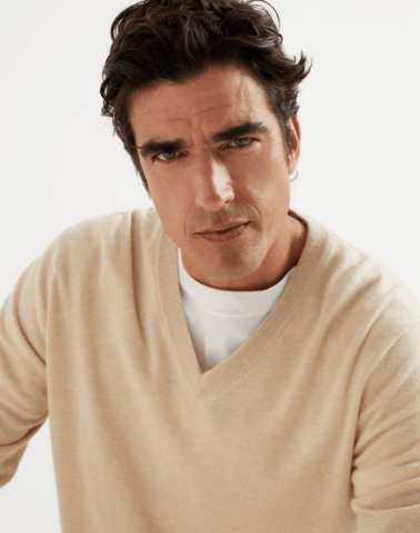Brunello Cucinelli Cashmere Sweater in Light Beige Size US M / EU 48-50 / 2 - 4 Thumbnail