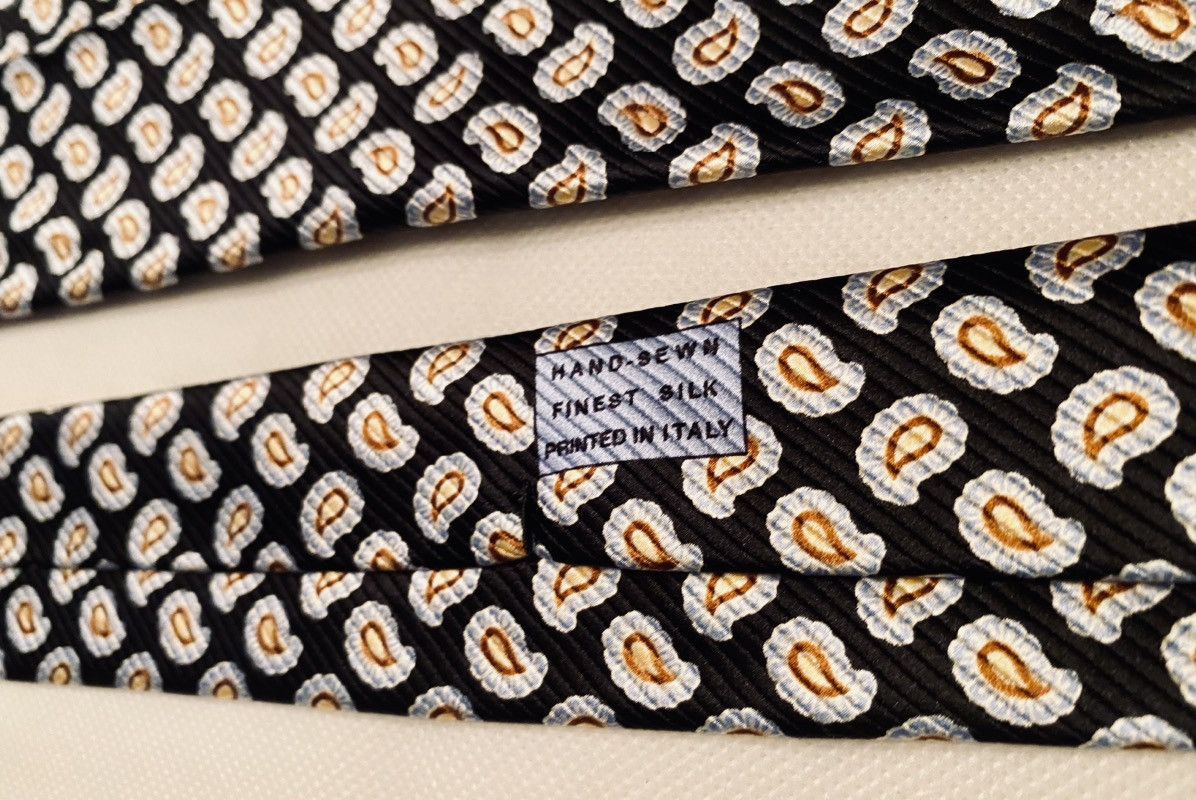 Robert Talbott Robert Talbott 🇺🇸 Carmel LE Navy seven fold tie #33 of 40 NWT Size ONE SIZE - 8 Thumbnail