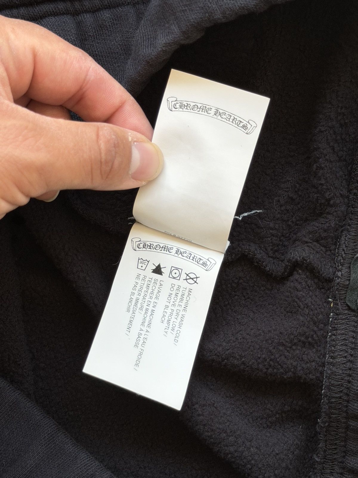 Chrome Hearts CH Y NOT Embroidered Logo Sweatpants (SIZE LARGE) Size US 34 / EU 50 - 10 Thumbnail