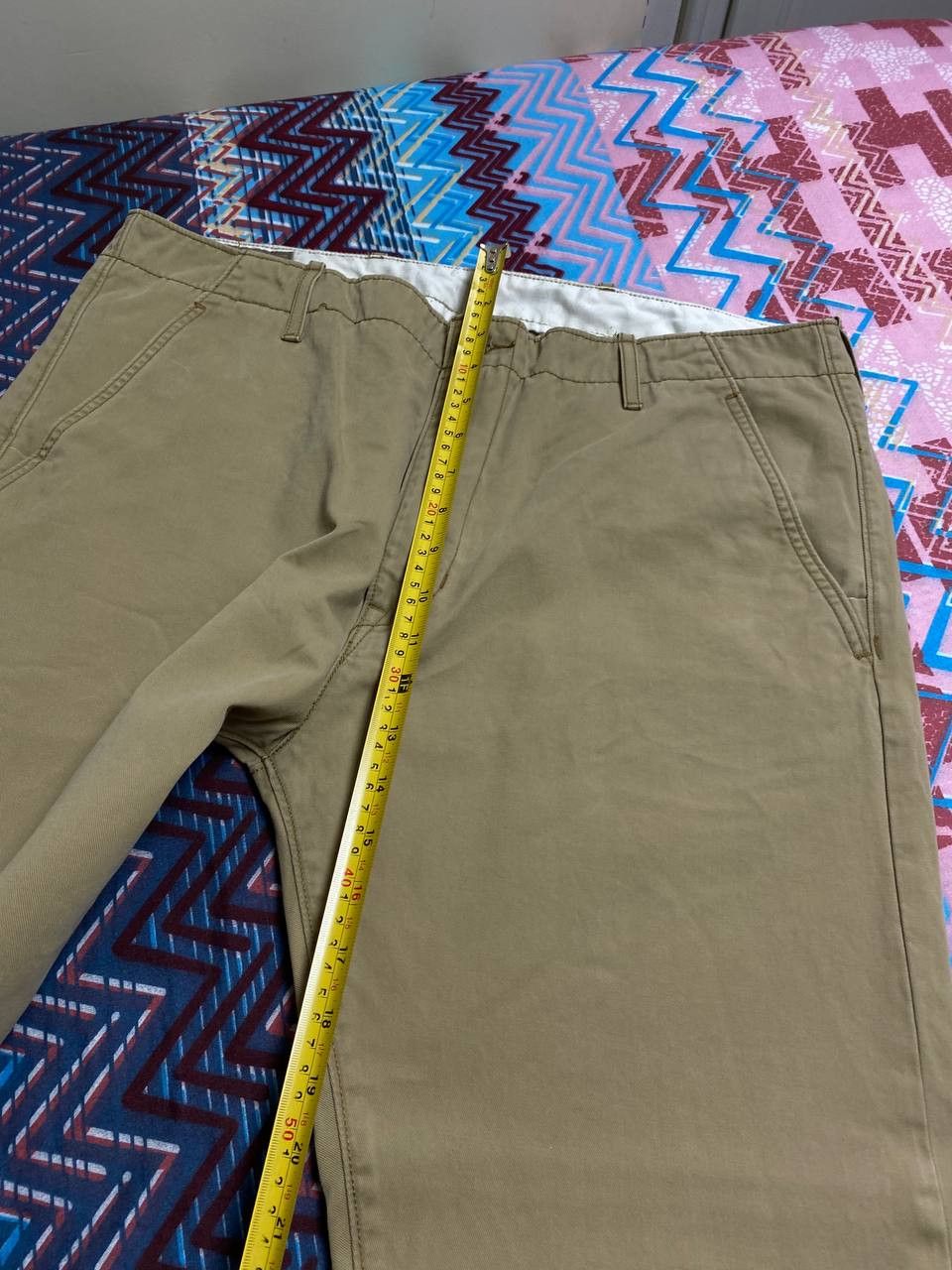 Levi's Denim pants beige vintage jeans Levi's Y2K streetwear Size US 36 / EU 52 - 13 Thumbnail