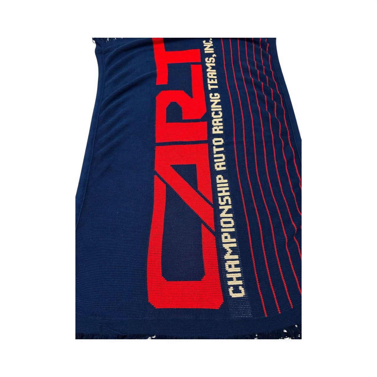 Other Vintage CART Championship Auto Racing Teams Knit Blanket Size ONE SIZE - 4 Thumbnail