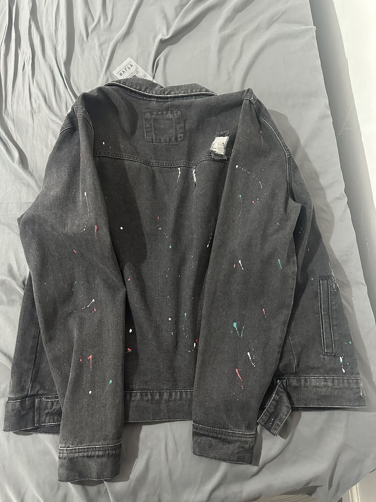 NVLTY NVLTY Jean Jacket Mens - Size Medium BNWT* Size US M / EU 48-50 / 2 - 2 Thumbnail