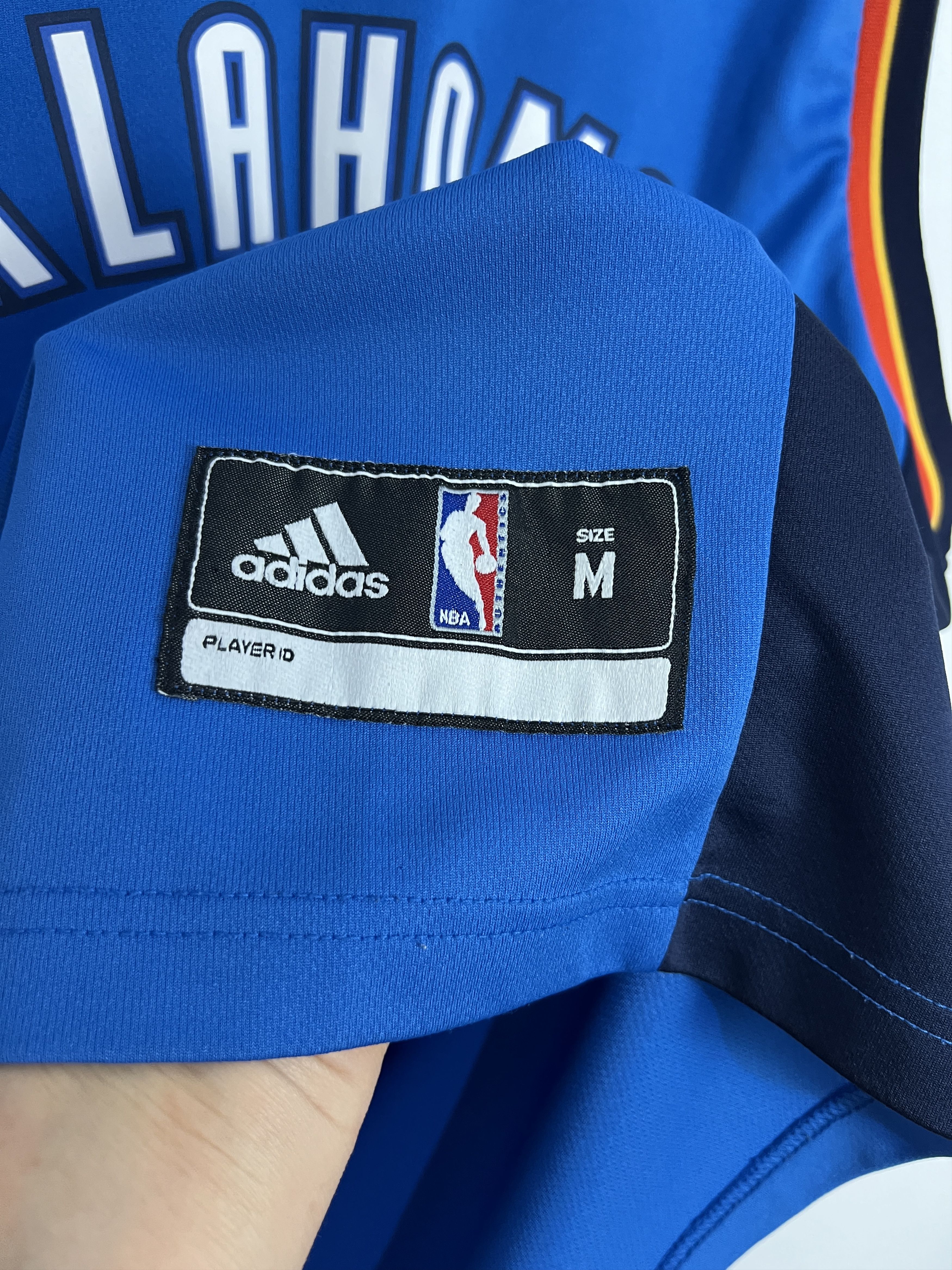 Adidas Adidas Oklahoma City Thunder NBA Jersey #35 Durand Trikot Size US M / EU 48-50 / 2 - 4 Thumbnail