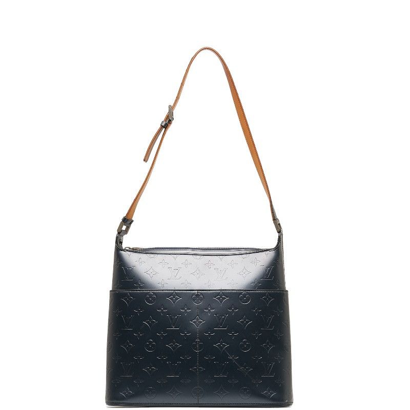 image of Louis Vuitton Monogram Mat Sutter in Blue, Women's