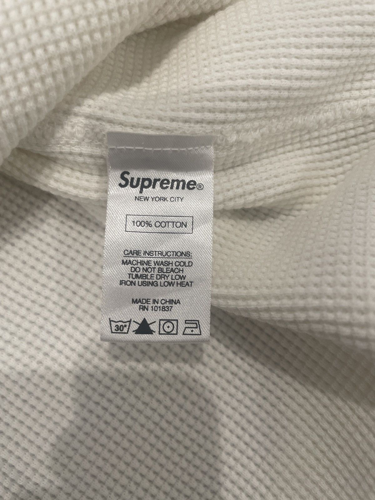 Slayer × Supreme Supreme x Slayer Eagle Thermal Long Sleeve Size US XL / EU 56 / 4 - 3 Thumbnail