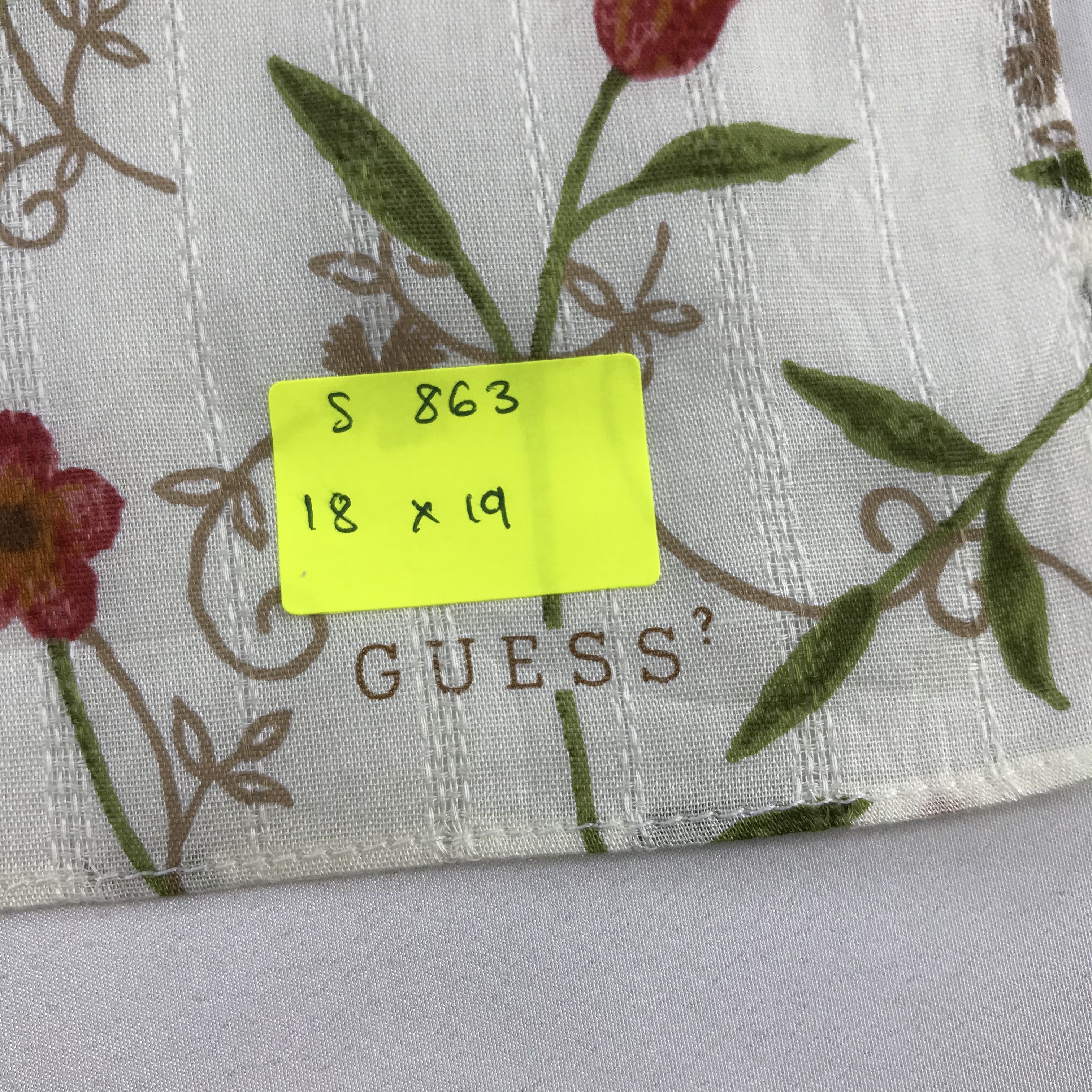 Guess × Vintage Guess Bandana / Handkerchief / Neckerchief - S863 Size ONE SIZE - 5 Thumbnail