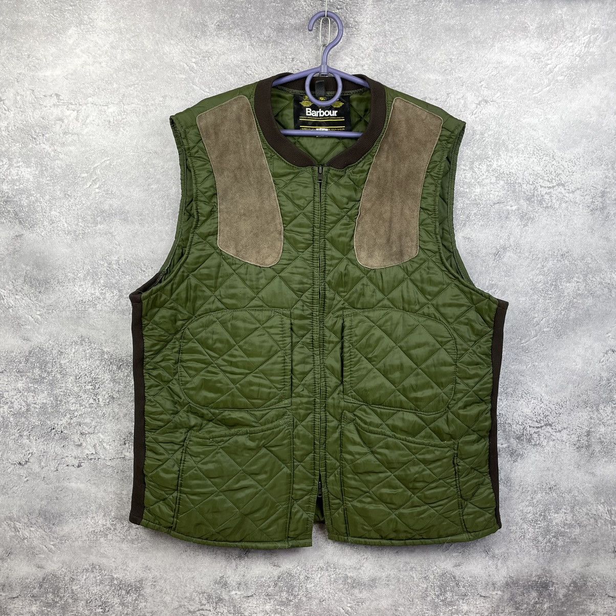 Barbour Barbour Quilted Gilet Vest Hunting Vintage Made In England Size US XL / EU 56 / 4 - 1 Thumbnail