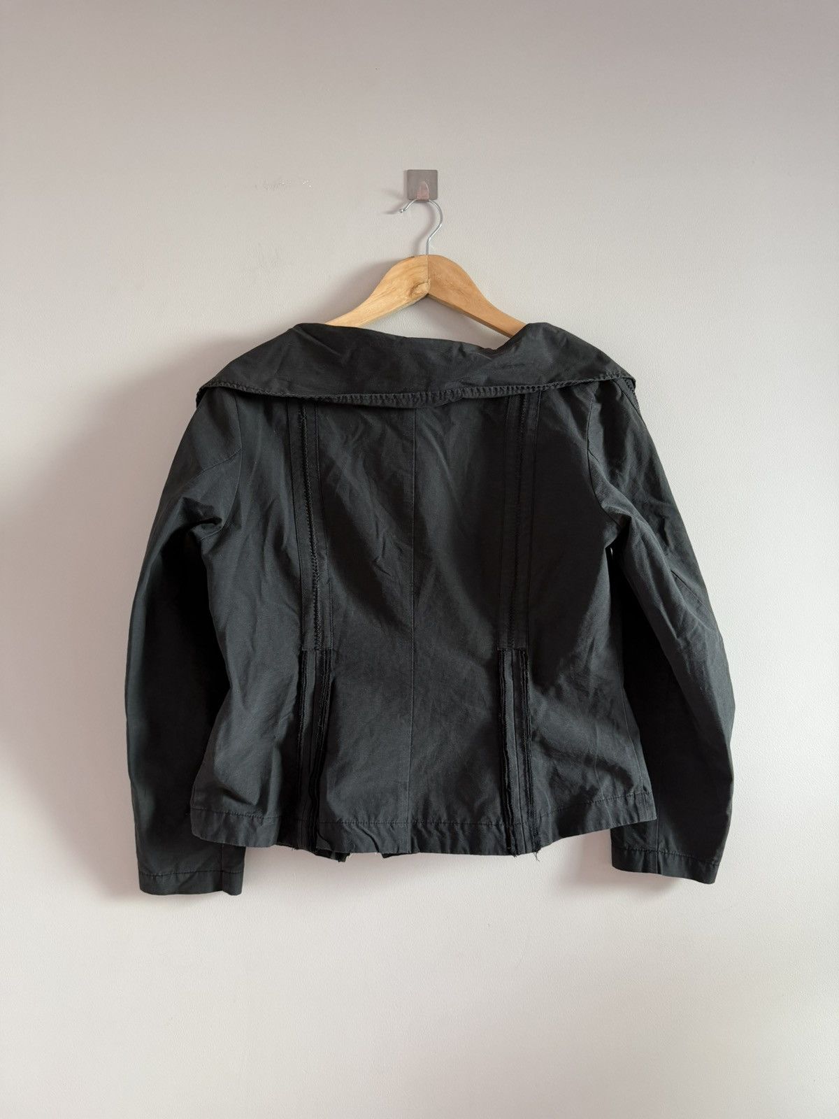 Vintage Vintage asymmetrical nylon archive zip up rick owens style Size S / US 4 / IT 40 - 7 Thumbnail