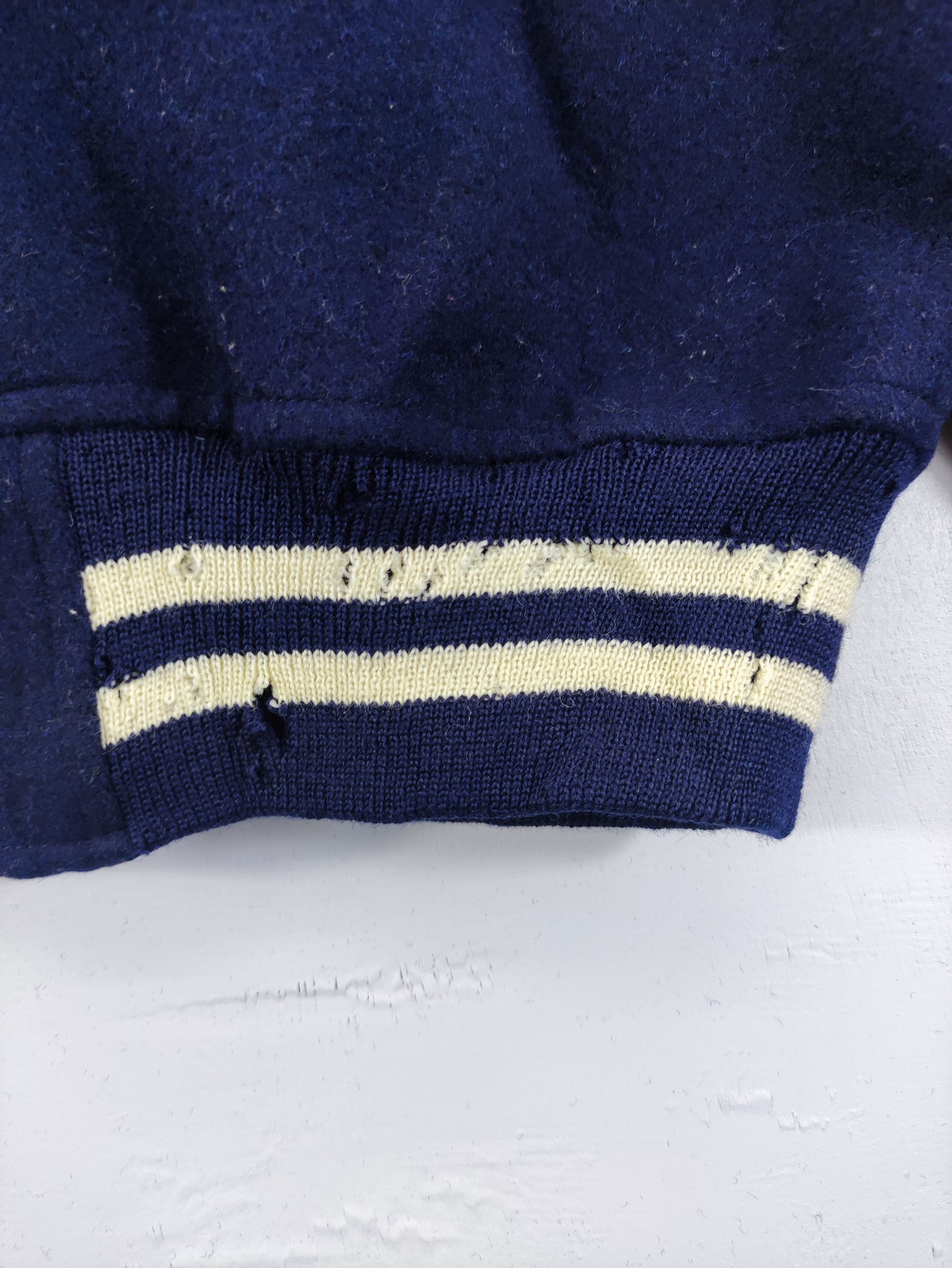 Japanese Brand Vintage Chuo Sports Varsity Wool Jacket Snap Button Size US L / EU 52-54 / 3 - 6 Thumbnail