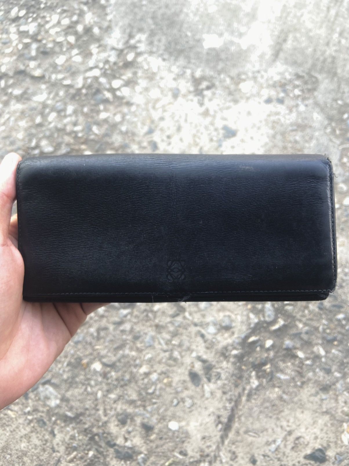 Loewe × Vintage Vintage Loewe genuine leather long wallet Size ONE SIZE - 1 Thumbnail