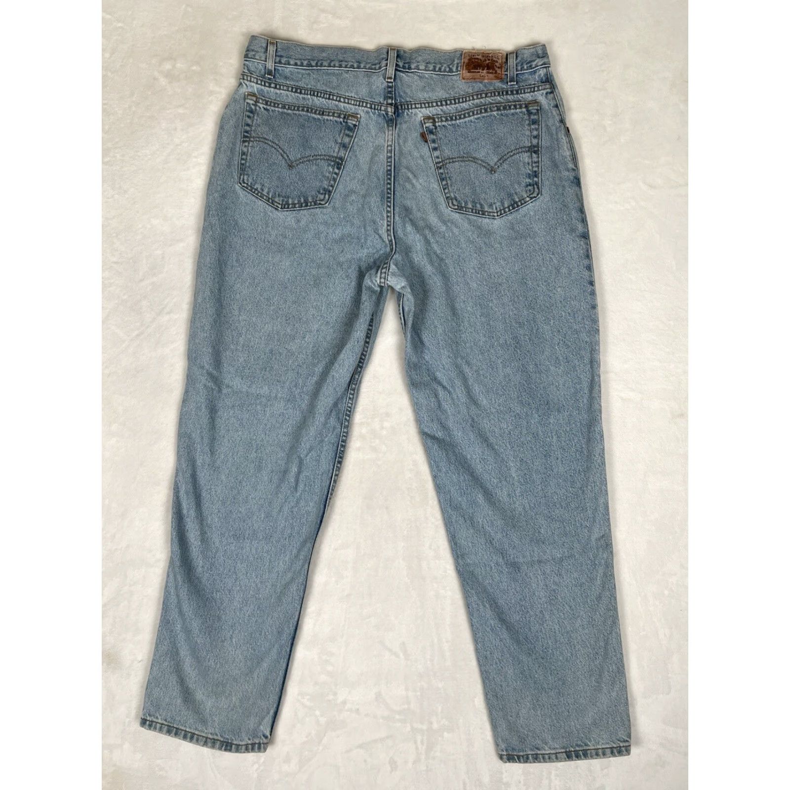 Levi's VINTAGE Levi’s 545 Jeans 40x32 USA Made 90s Levi's 500 Series Denim Jeans Mens Regular Relaxed Straight 5-Pocket Blue Orange Tab Published USA 90s Size US 40 / EU 56 - 6 Thumbnail